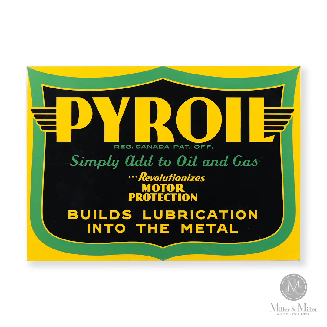 Pyroil Engine Additive Sign