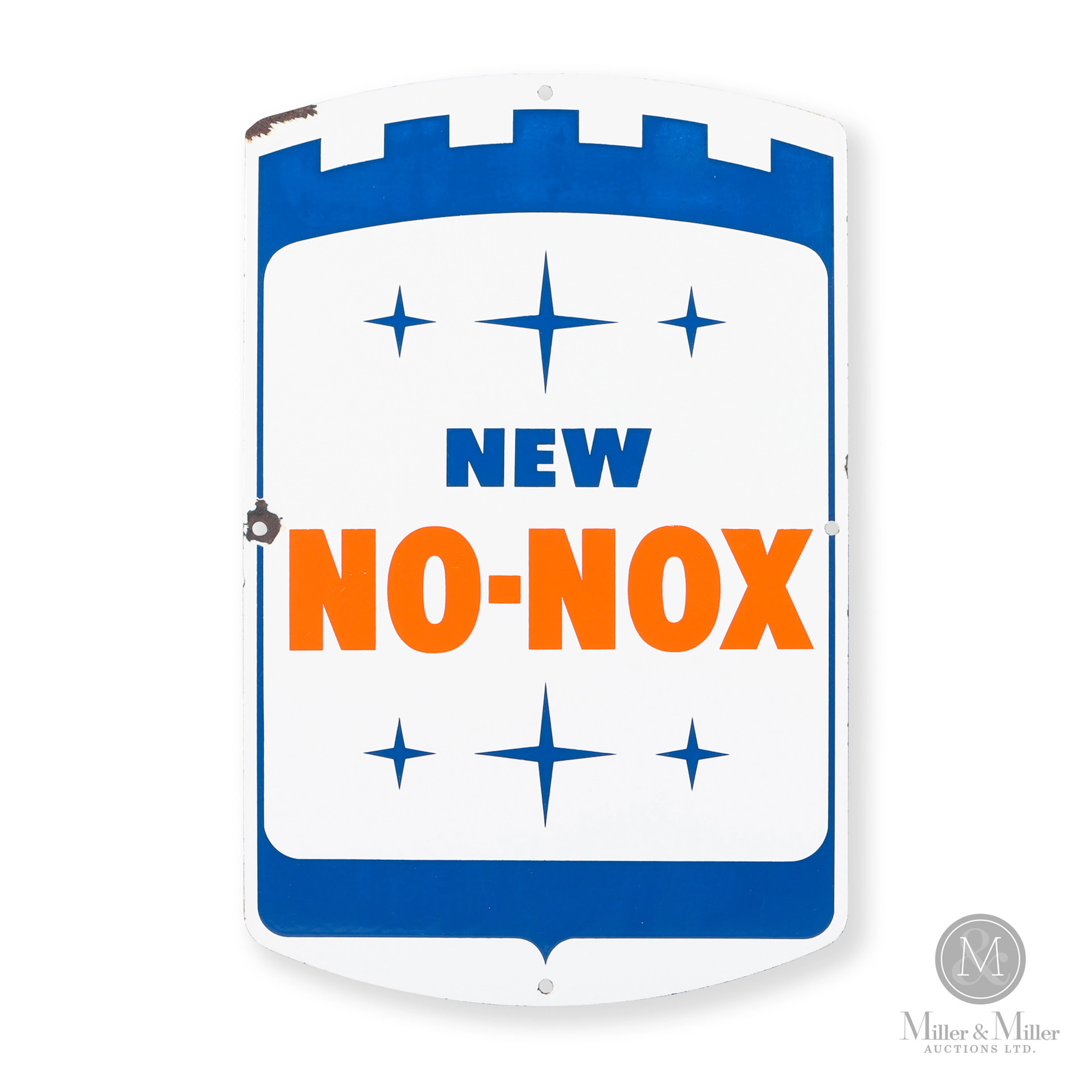 Gulf New No-Nox Pump Sign