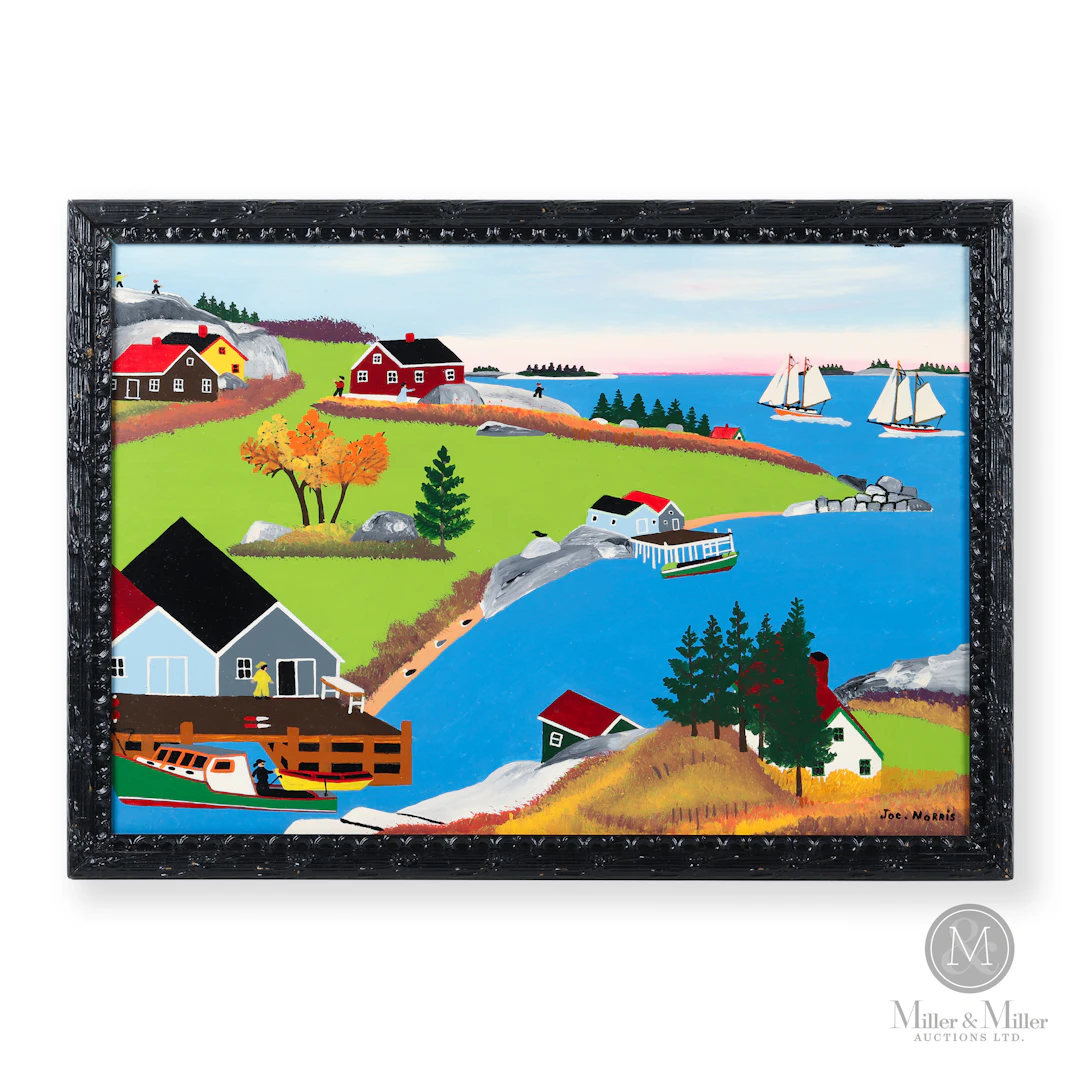 *PREVIEW LOT* Joe Norris Autumn Coastal Scene