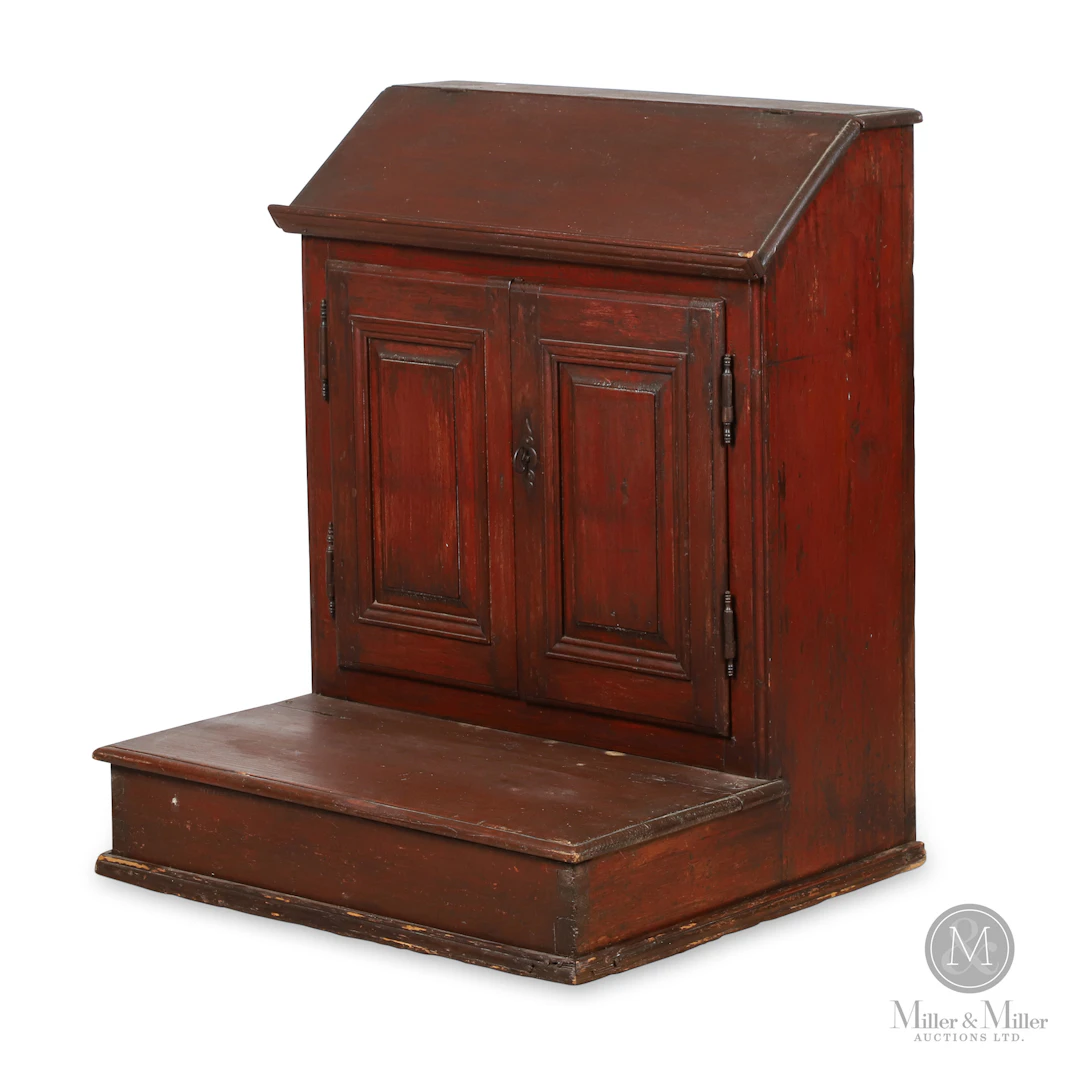 Prie-Dieu "Hôtel-Dieu de Québec" / Slant Top Convent Cupboard