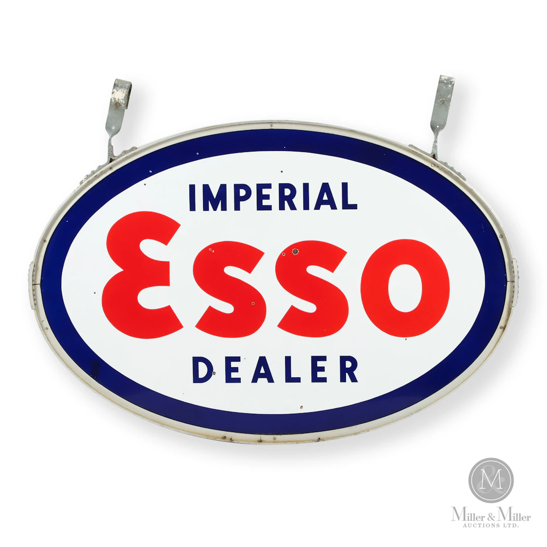 Imperial Esso Dealer Service Station Sign