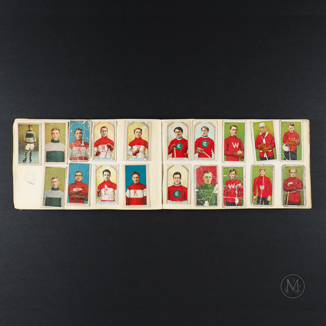*PREVIEW LOT* Significant Early 1910s Hockey/Lacrosse Scrapbook