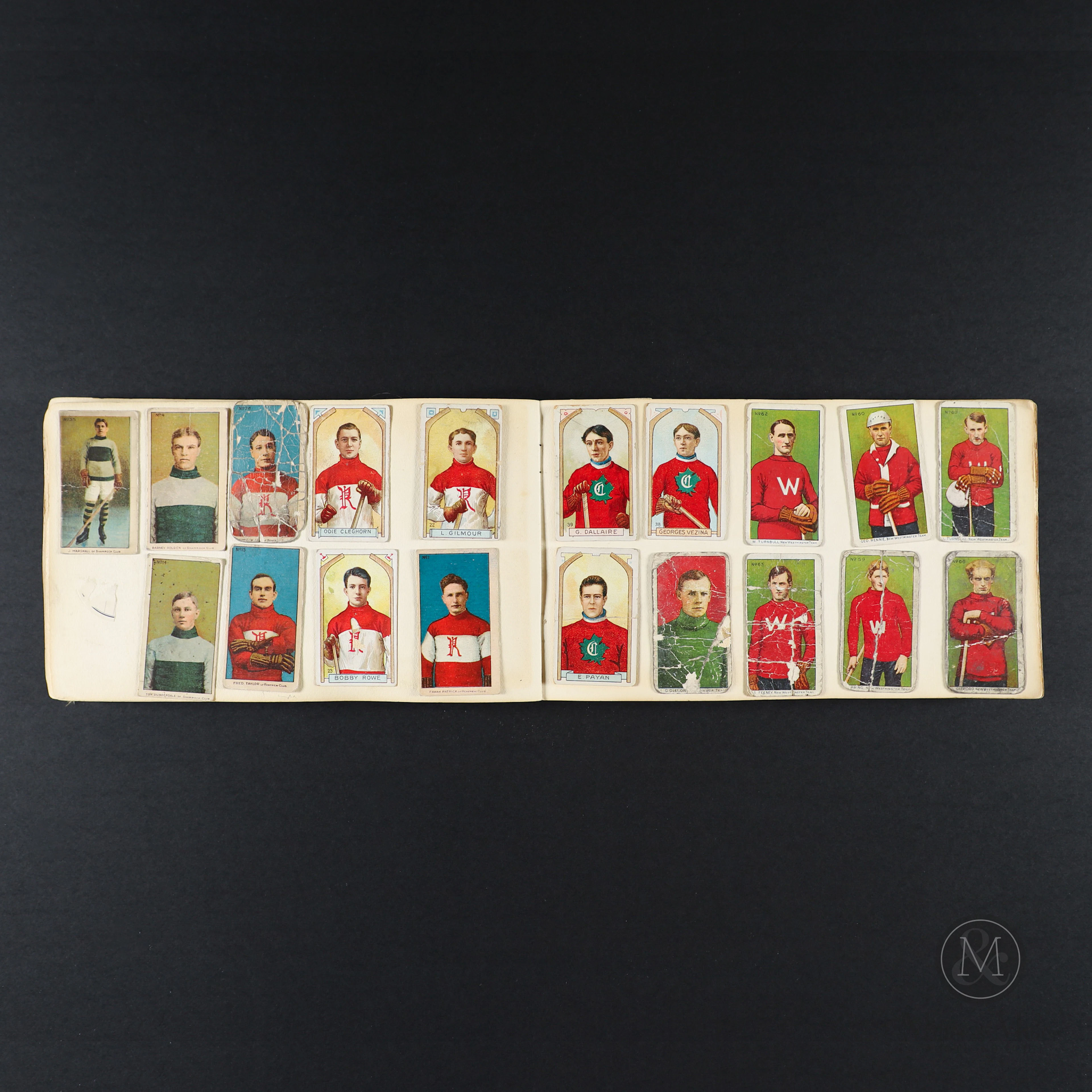 *PREVIEW LOT* Significant Early 1910s Hockey/Lacrosse Scrapbook