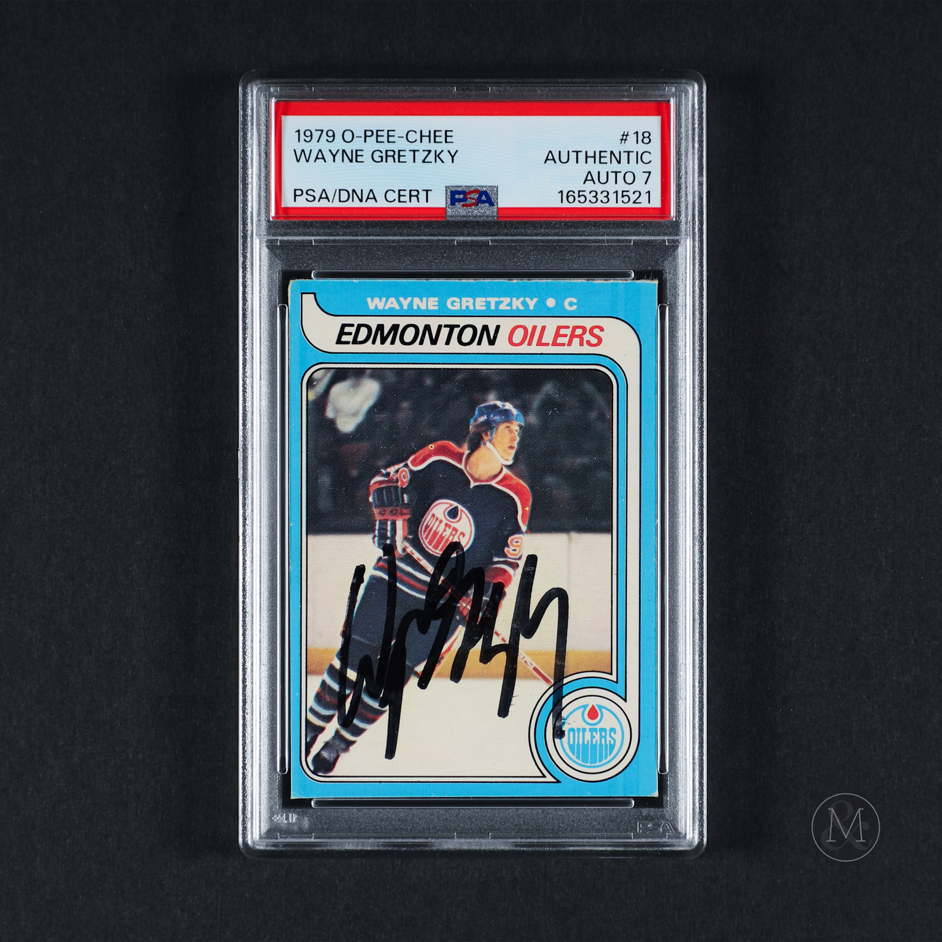 Signed 1979-80 O-Pee-Chee Wayne Gretzky Rookie