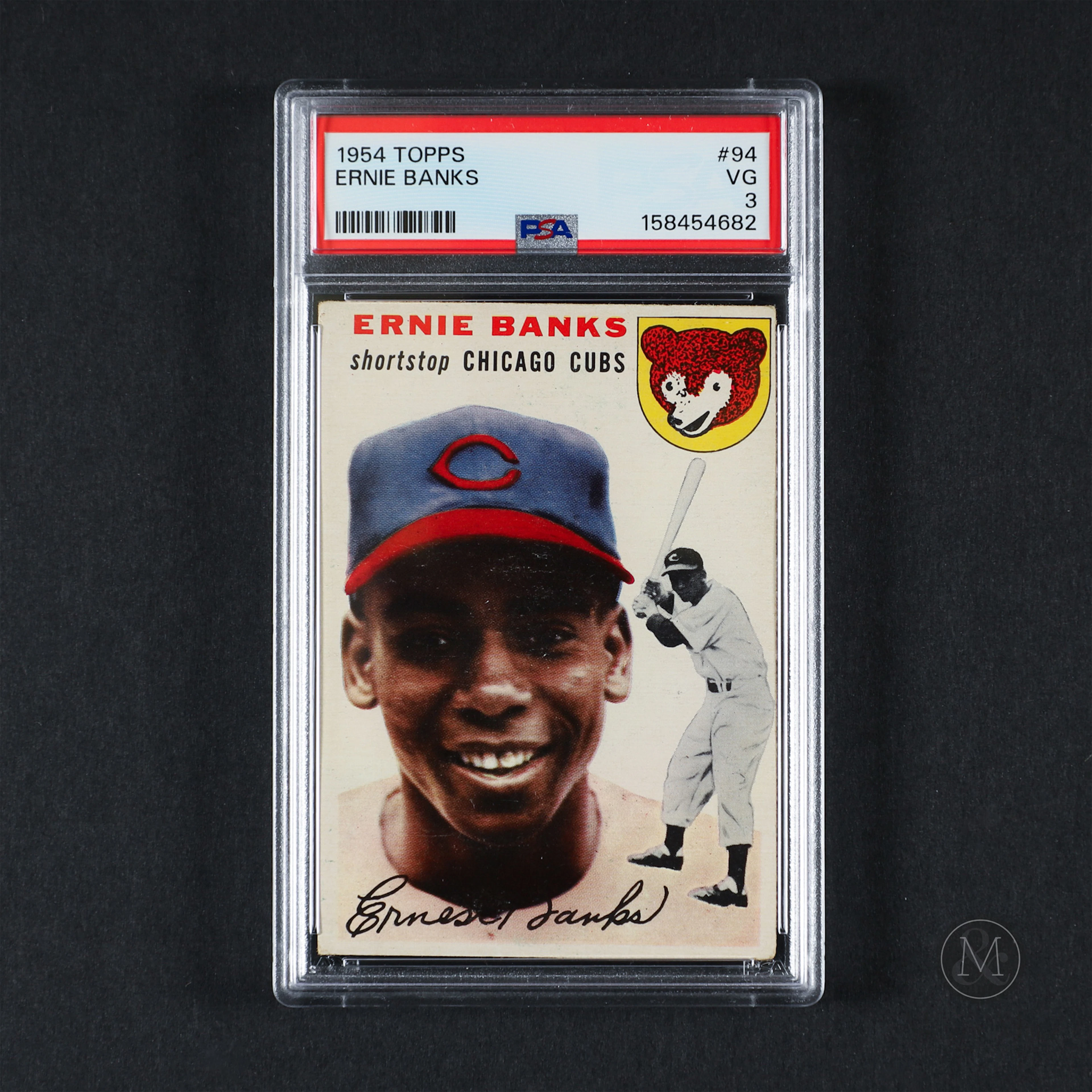 1954 Topps #94 Ernie Banks (PSA 3 VG)