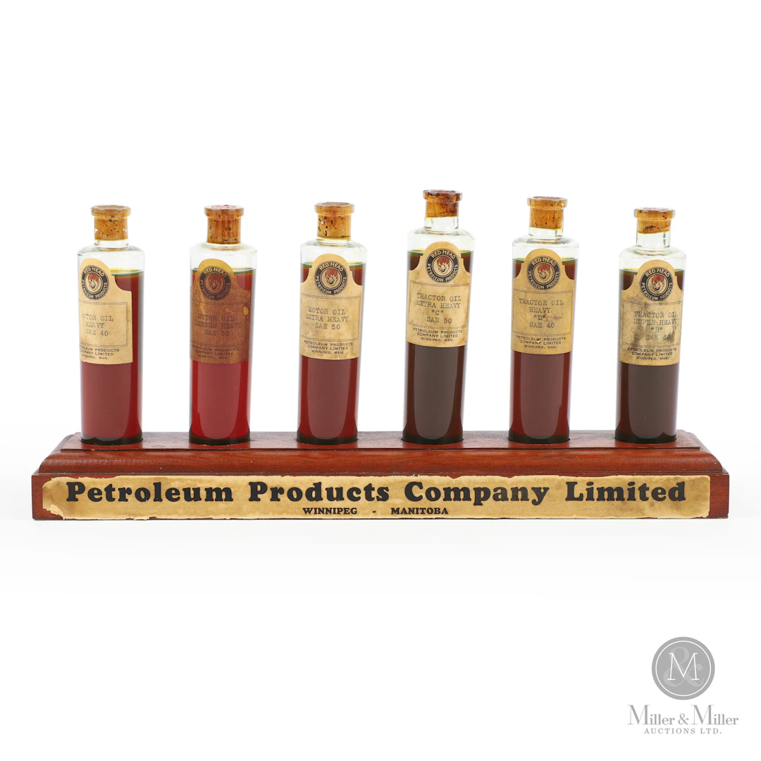 Red Head Sample Bottle Advertising Display