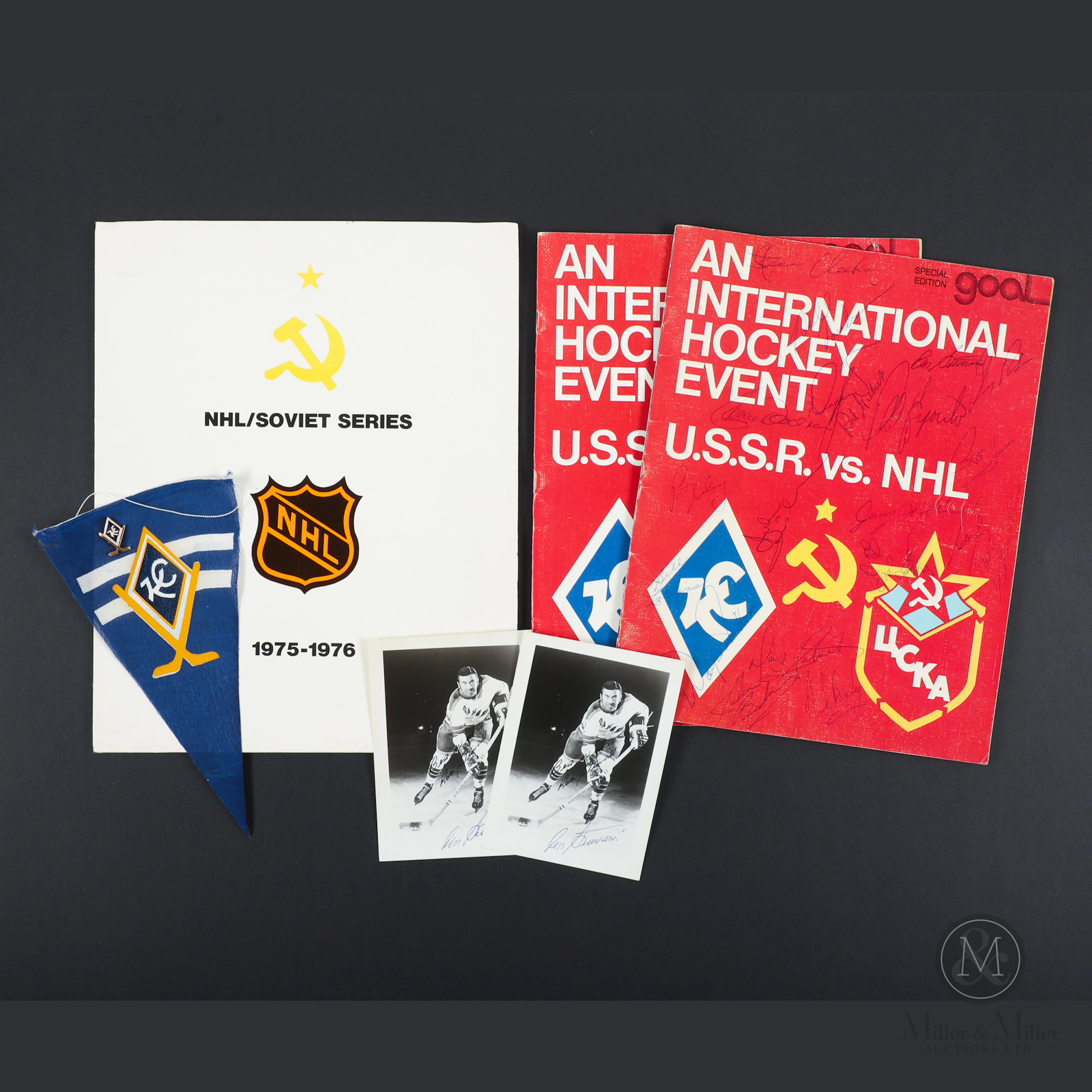 1975-76 U.S.S.R vs NHL Super Series Memorabilia Package