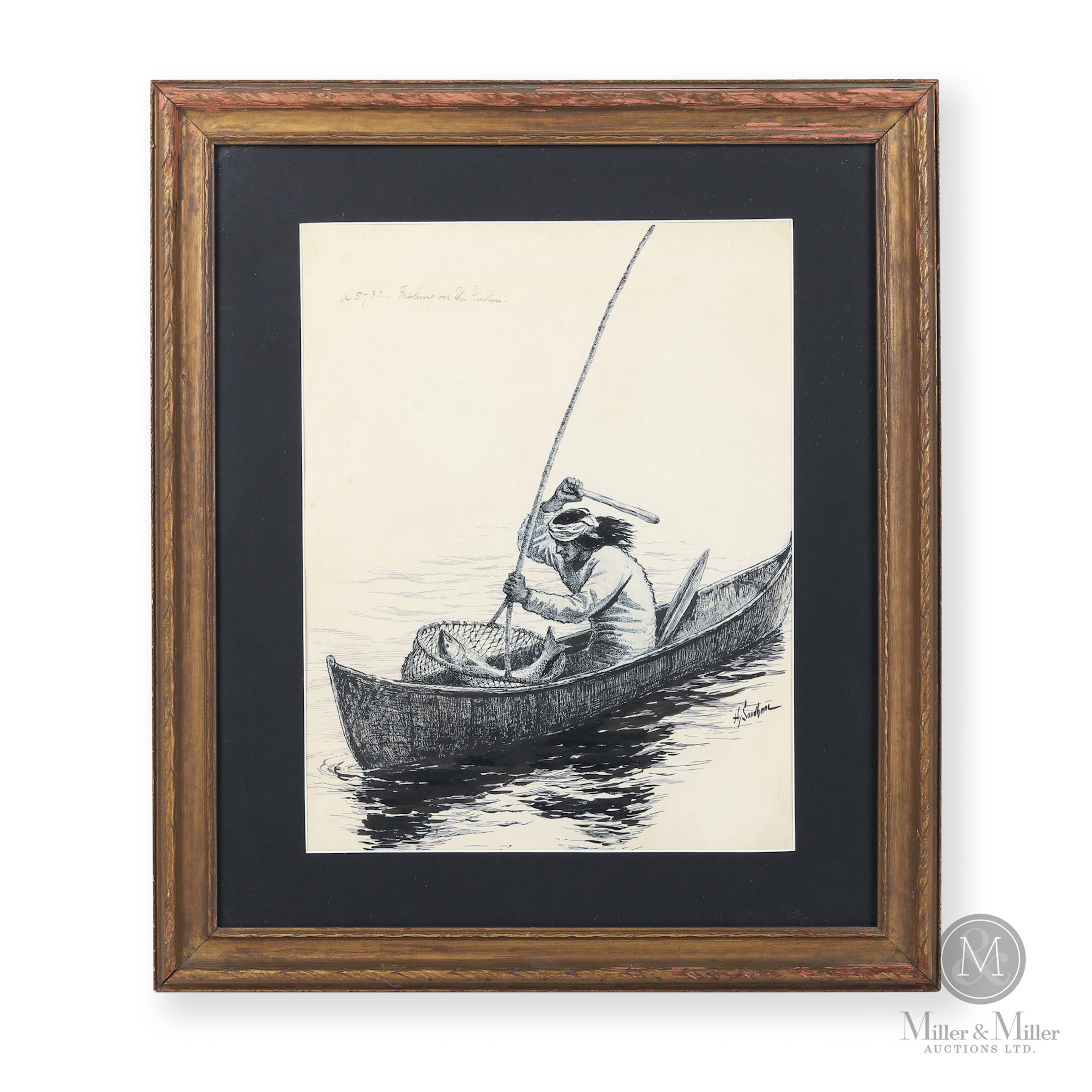 Henry Sandham "Fishing on the Yukon"