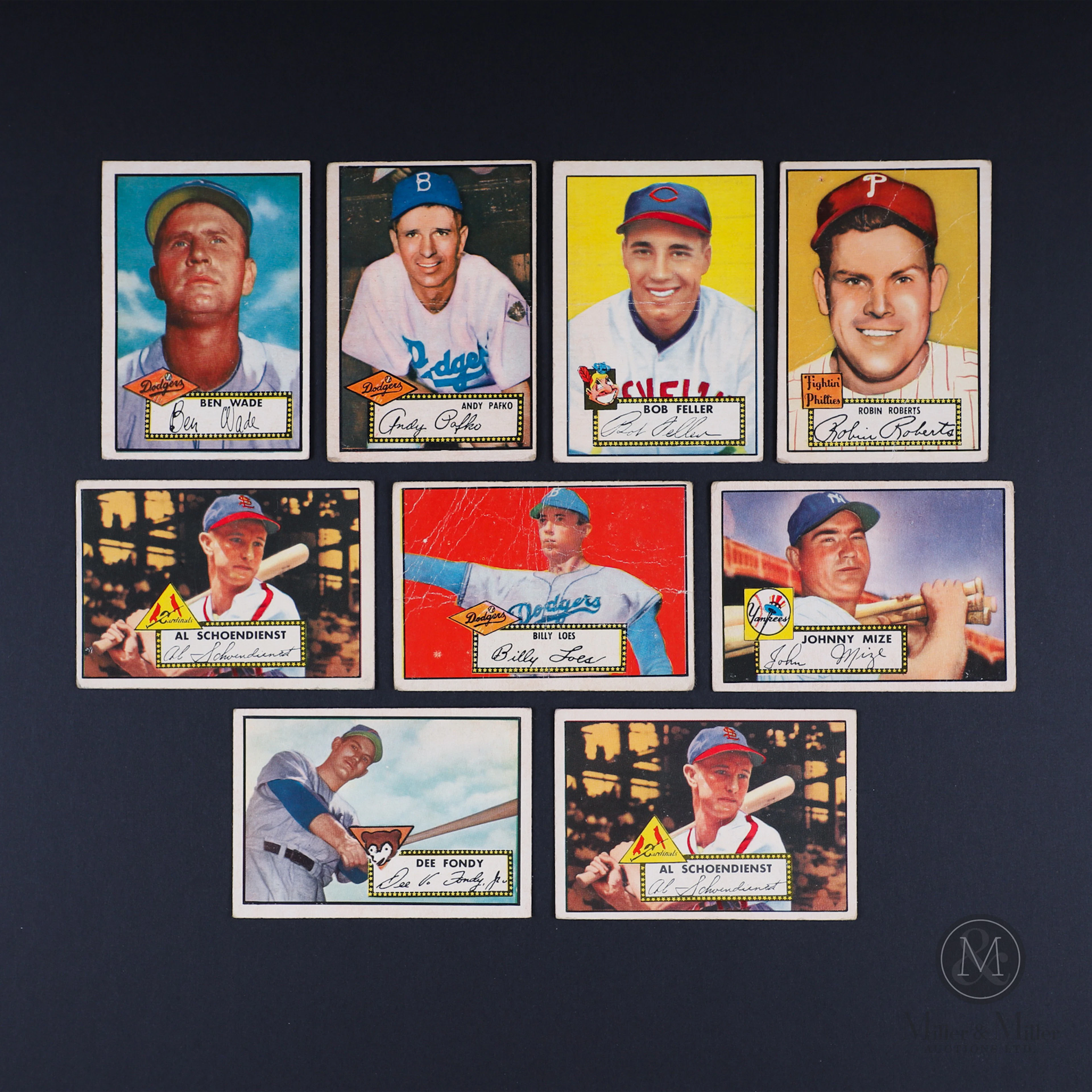 1952 Topps Baseball Group (61)