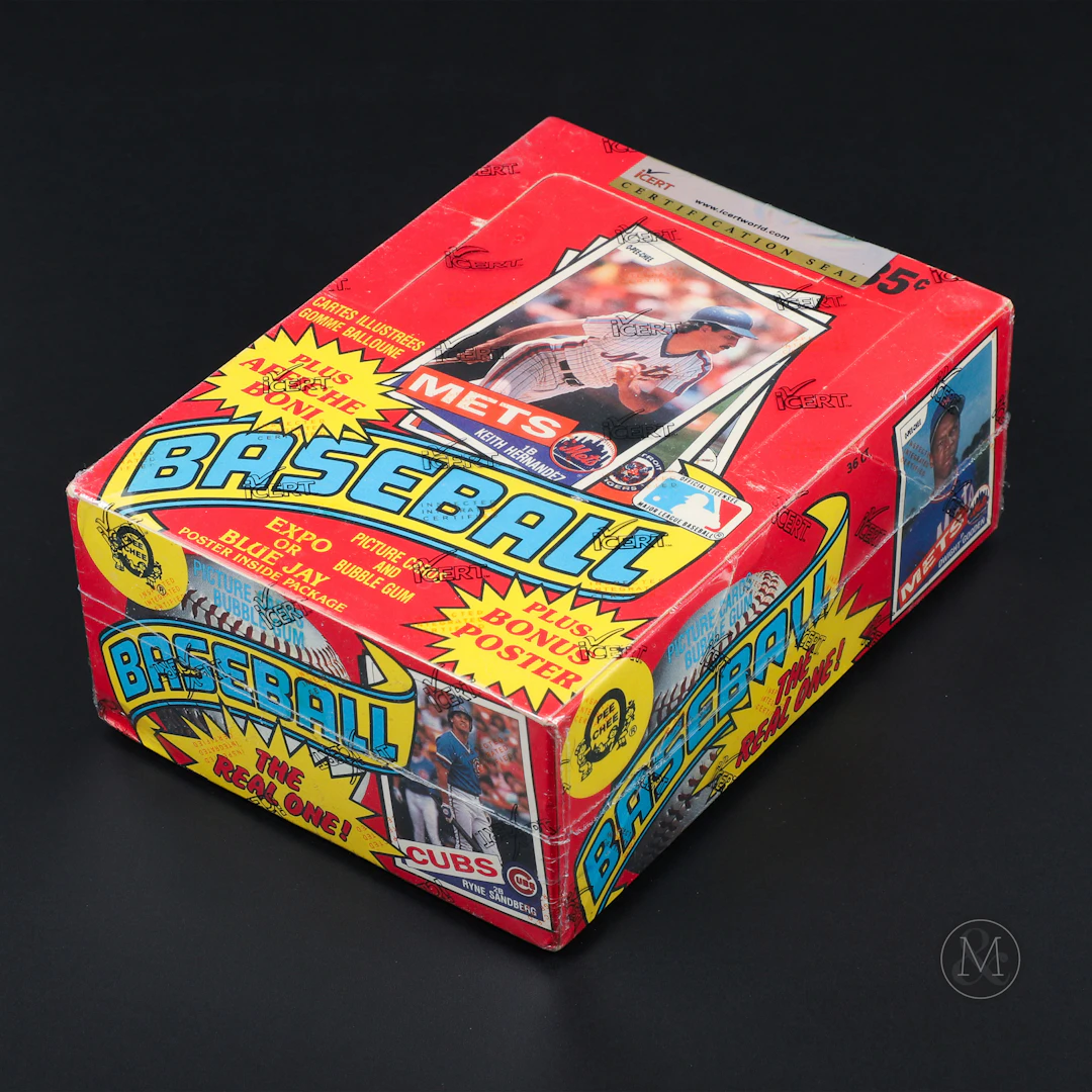 1985 O-Pee-Chee Baseball Factory Sealed Wax Box w/ 36/36 Packs (Icert A2)