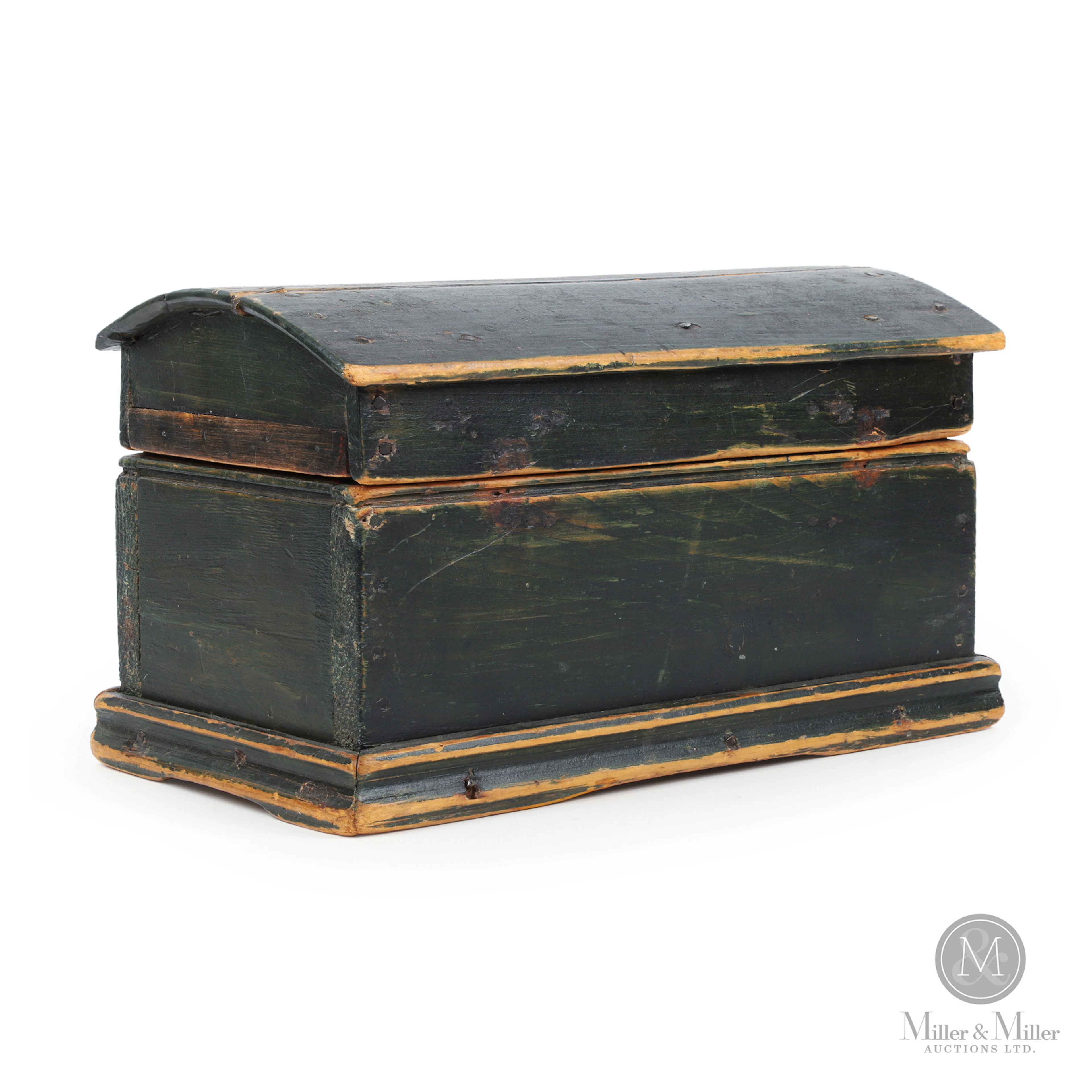 Blue Dome Top Deed Box