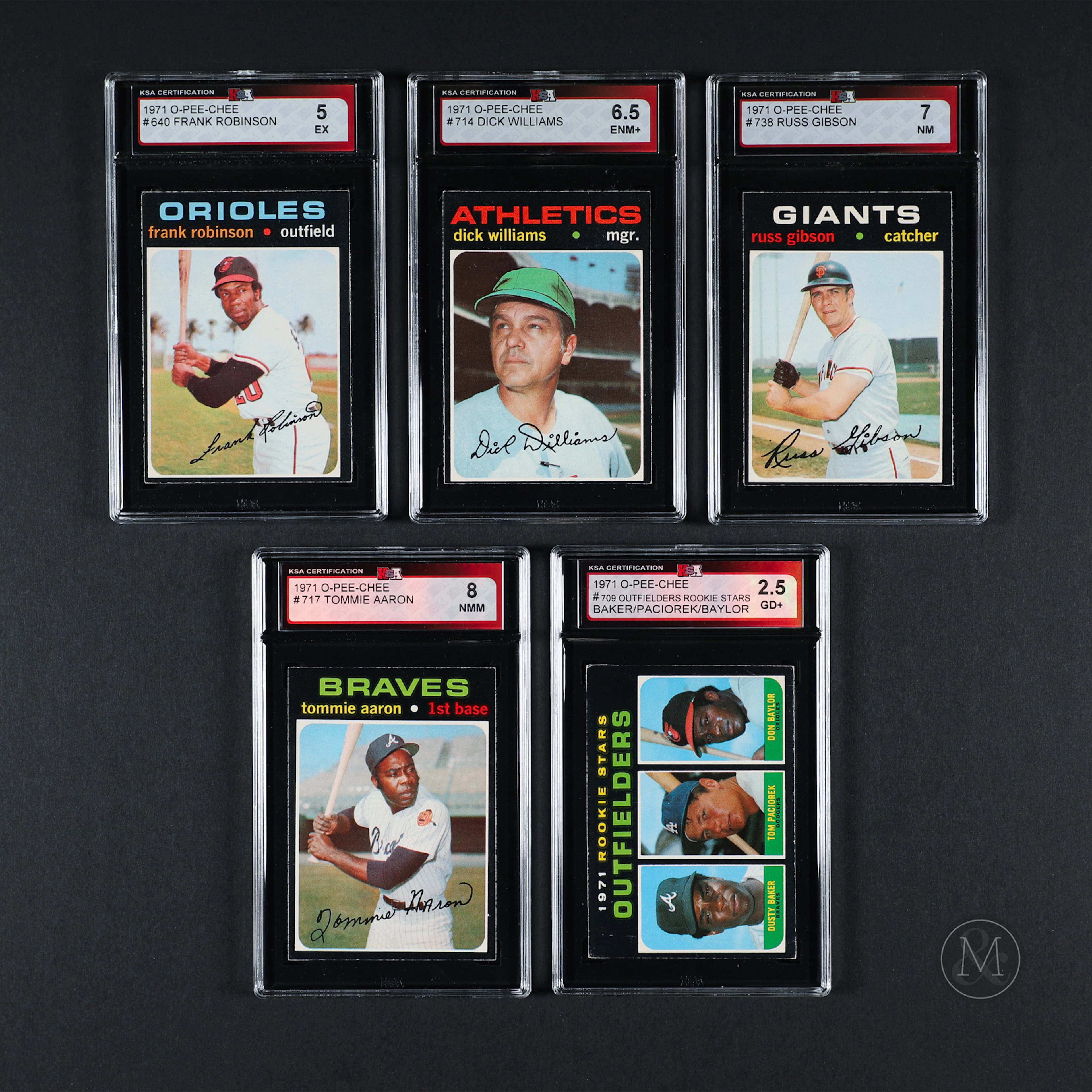 1971 O-Pee-Chee Baseball Partial Set (521/752)