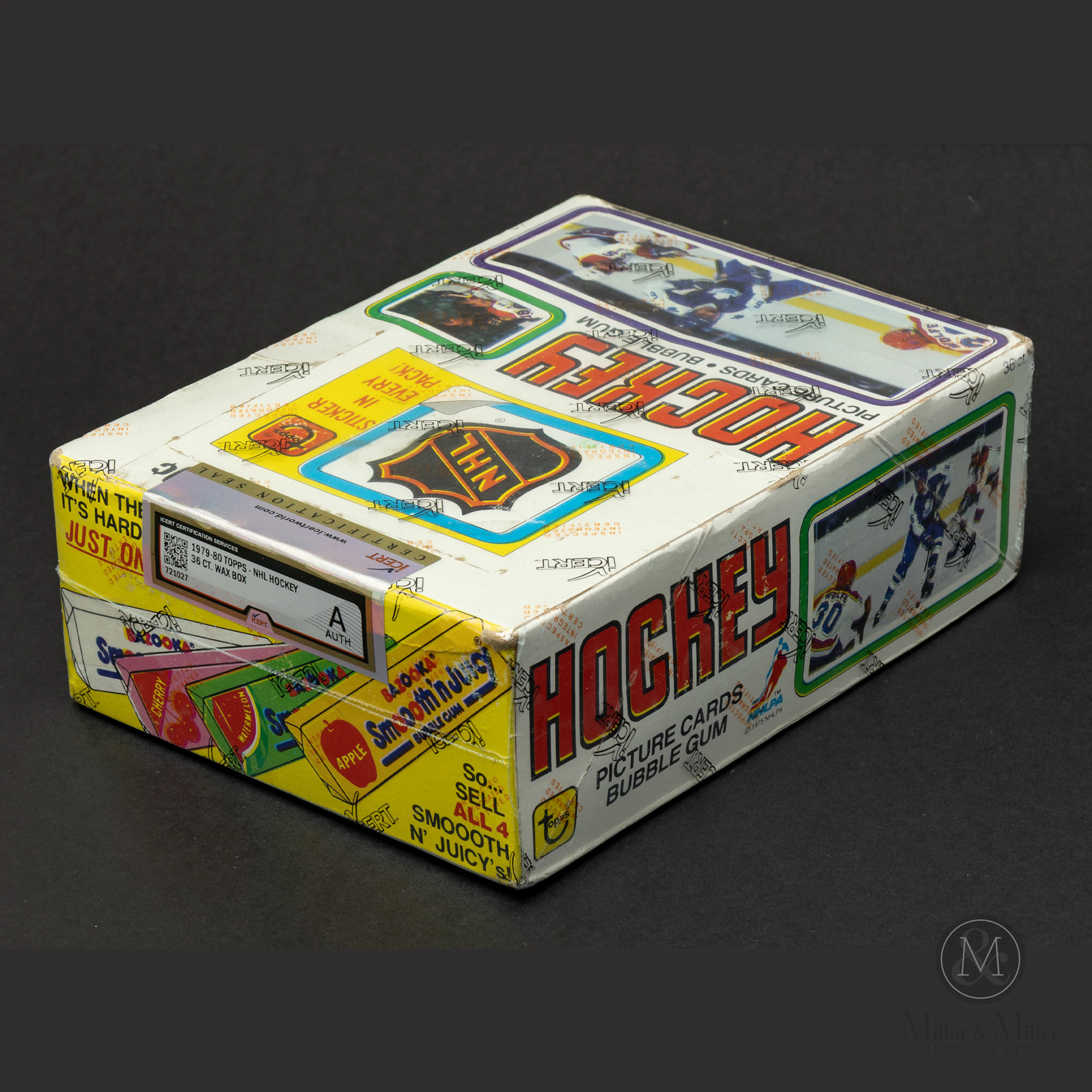 1979 Topps Hockey Wax Box w/ 36/36 Packs (ICert A)