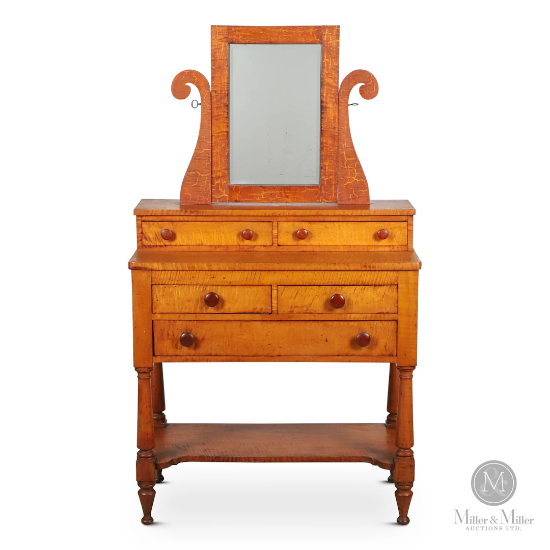 Figured Maple Dressing Table