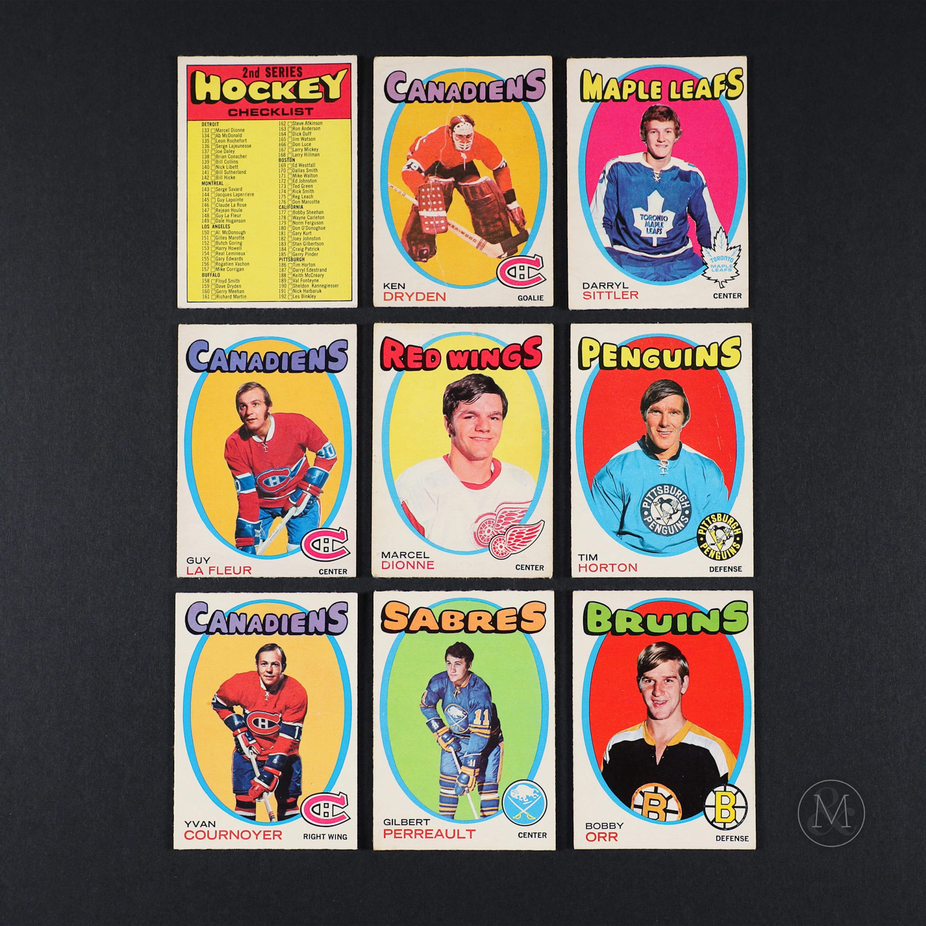 1971-72 O-Pee-Chee Hockey Near Complete Set (253/264)