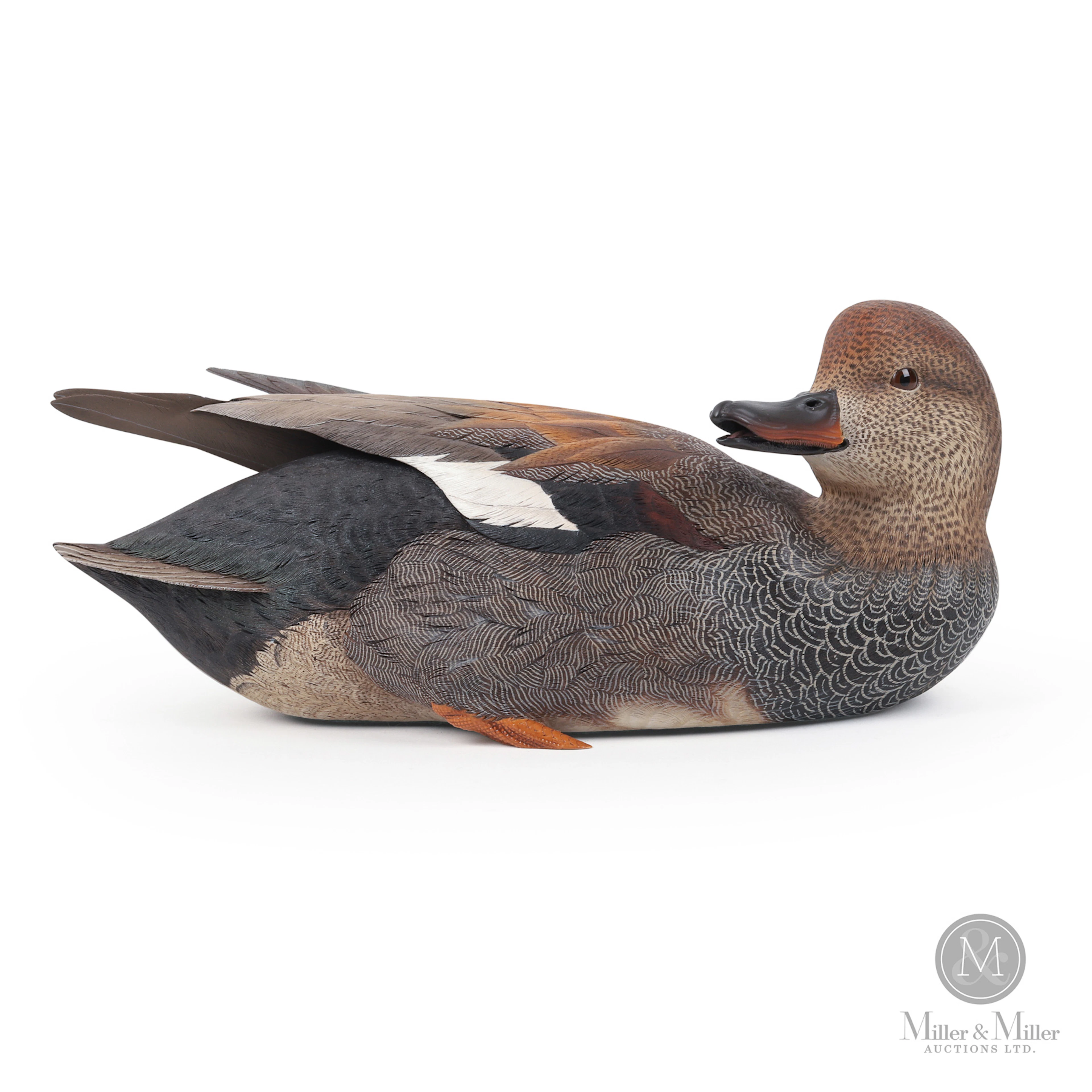 Jim Sprankle Gadwall Drake Decoy