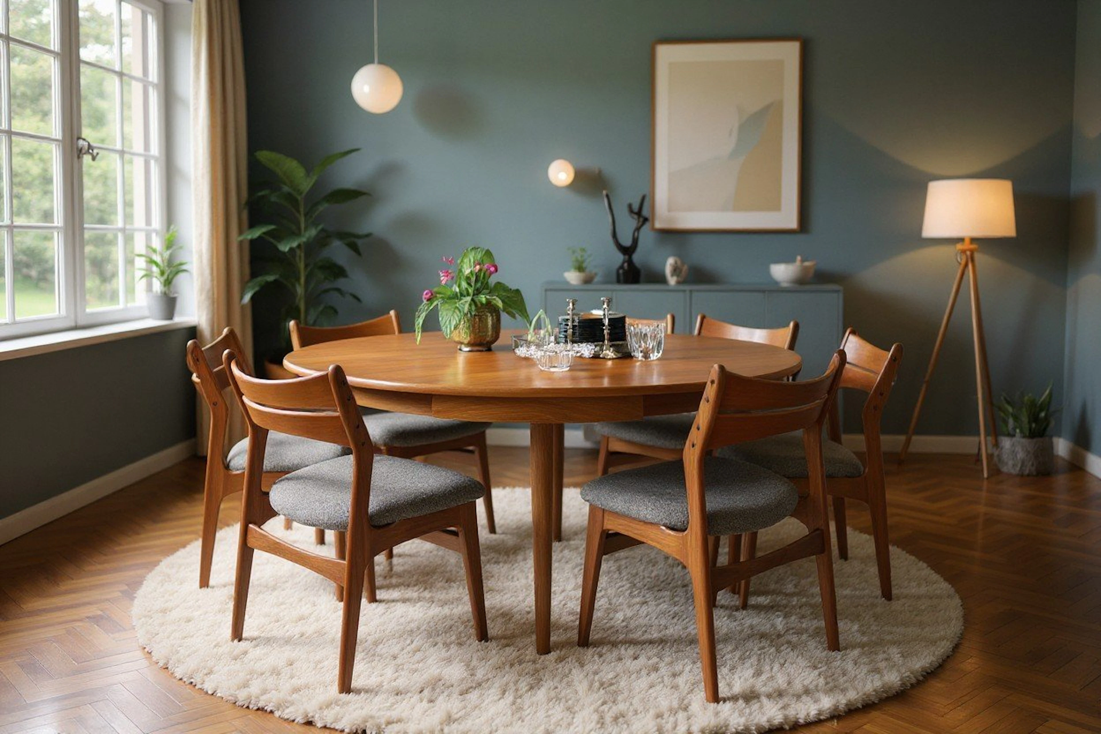Erik Buch stol modell 310 i teak. 51 cm bred. Sålda