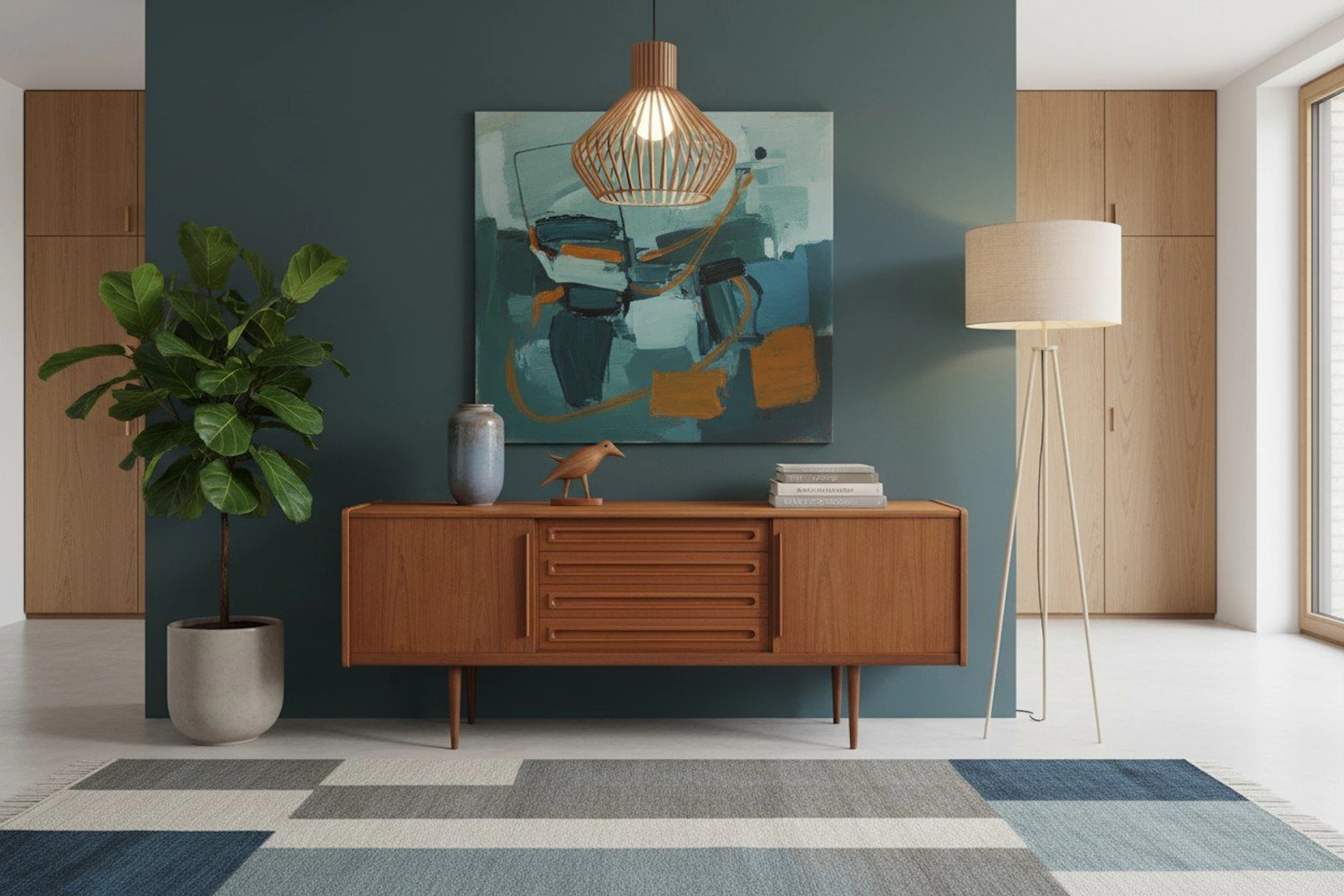 Sideboard av Johannes Andersen för Uldum. 200x51x82 cm