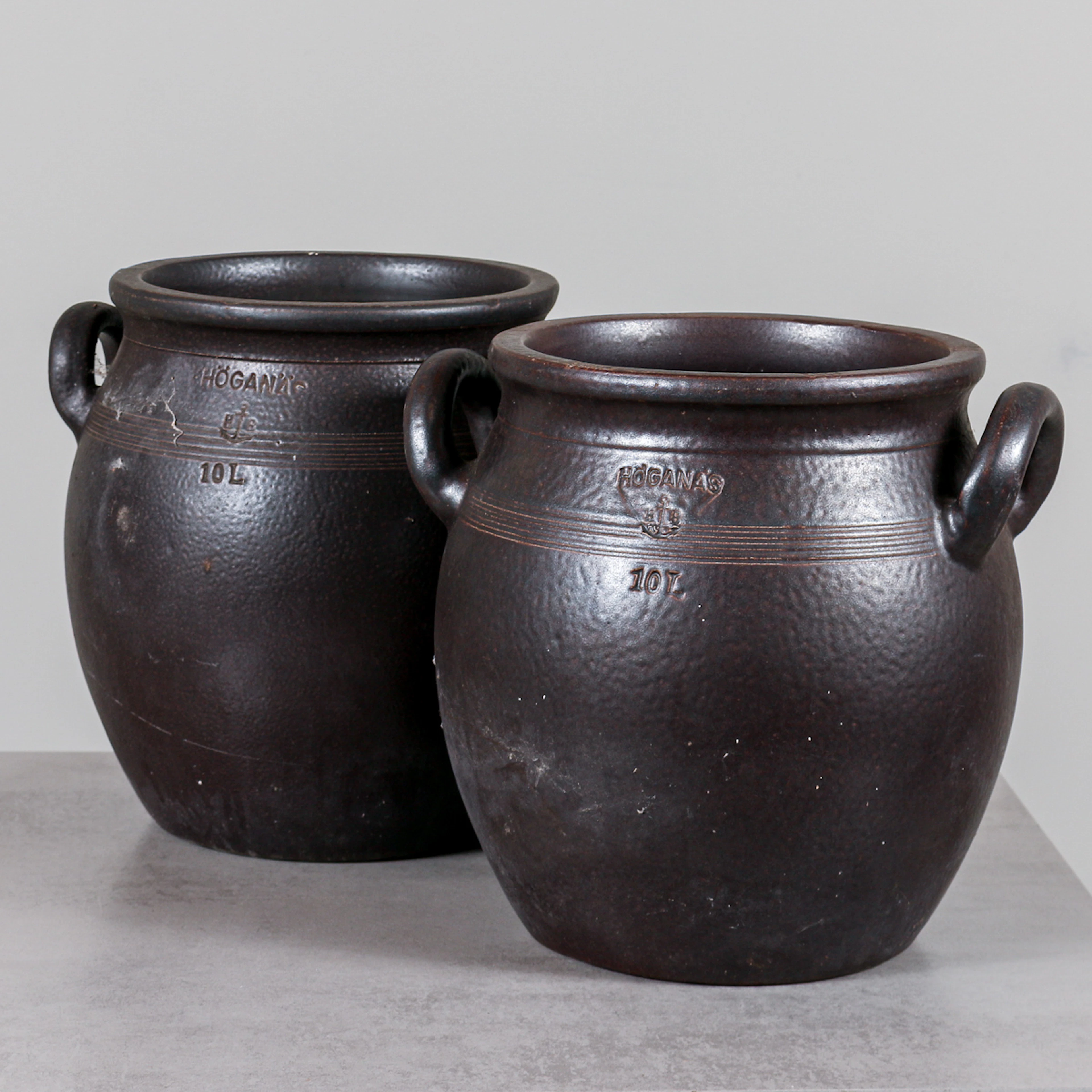 HÖGANÄSKRUKOR, 2 st, 10 l