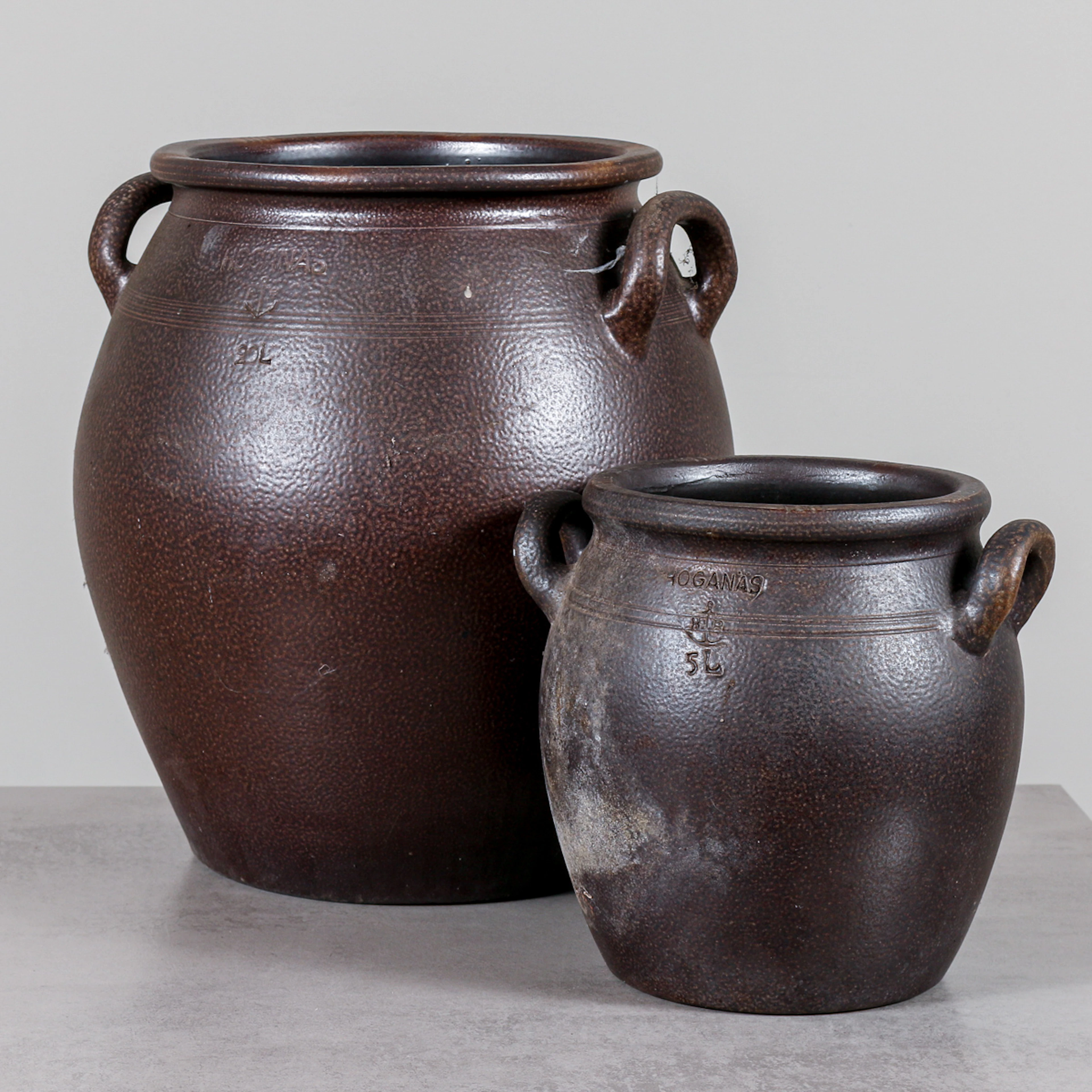 HÖGANÄSKRUKOR, 2 st, 5L, 20 L