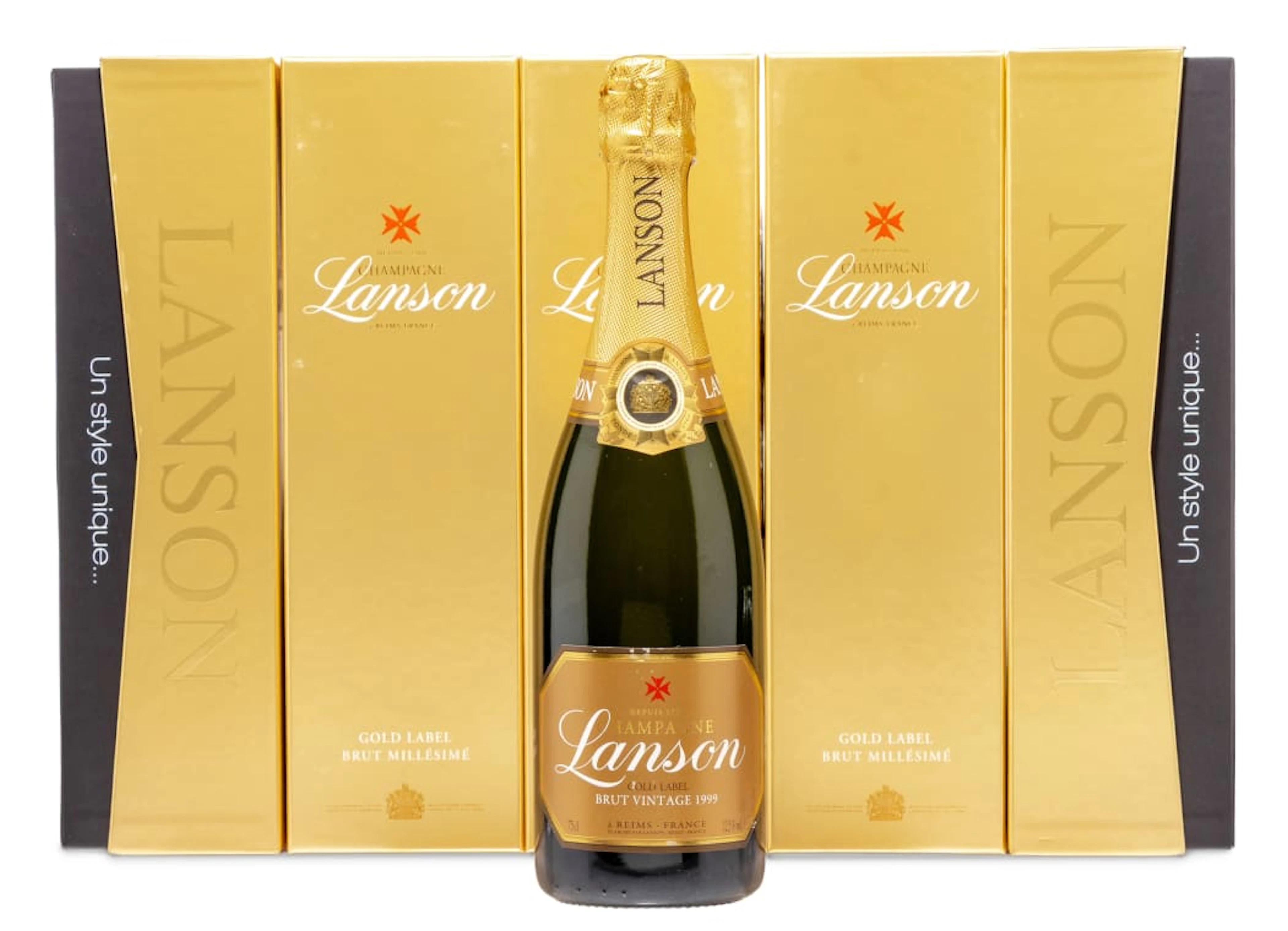 Lanson; Gold Label Brut Vintage; 1999; 5 (1 x 5); 750ml