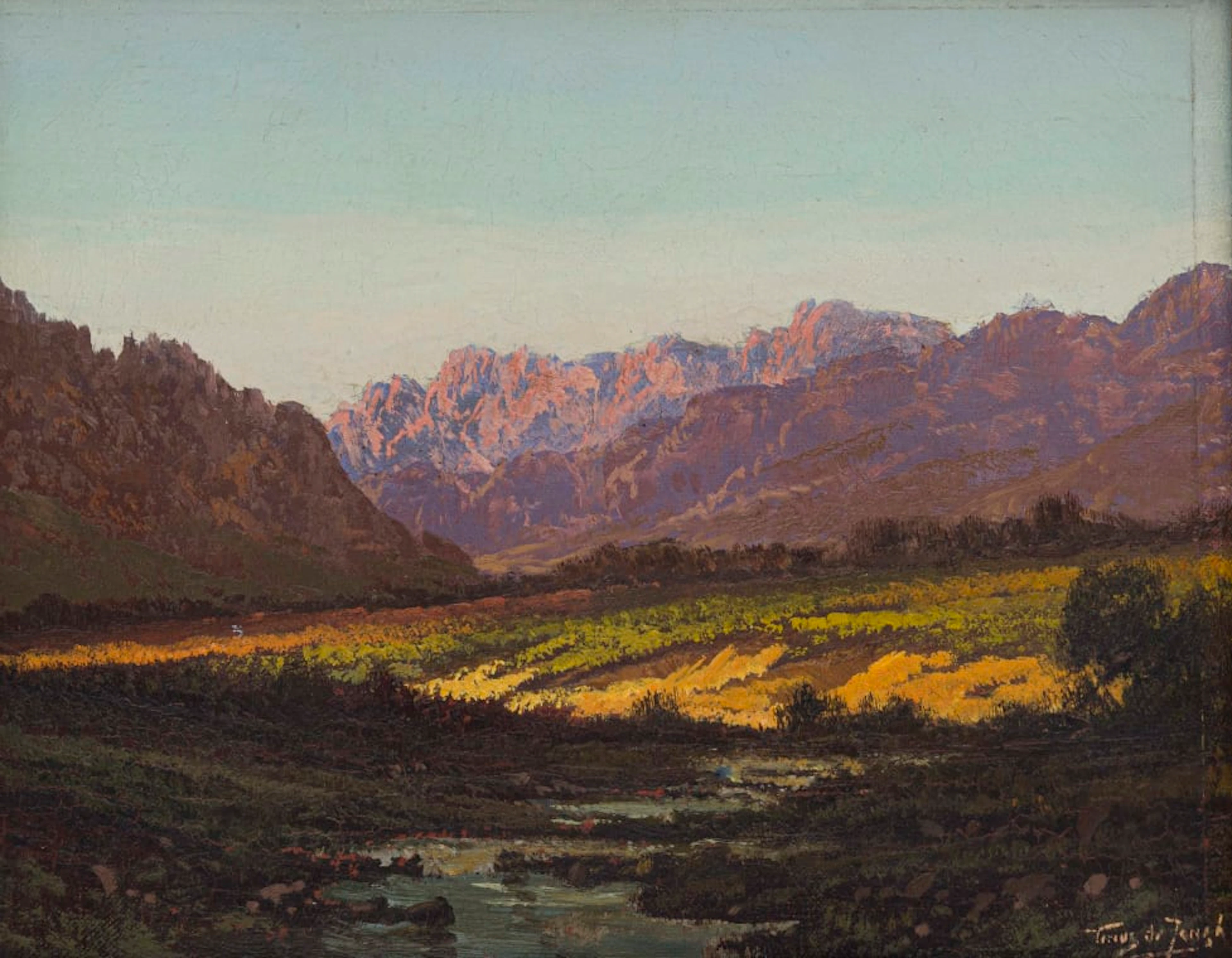 Tinus de Jongh; Near Robertson
