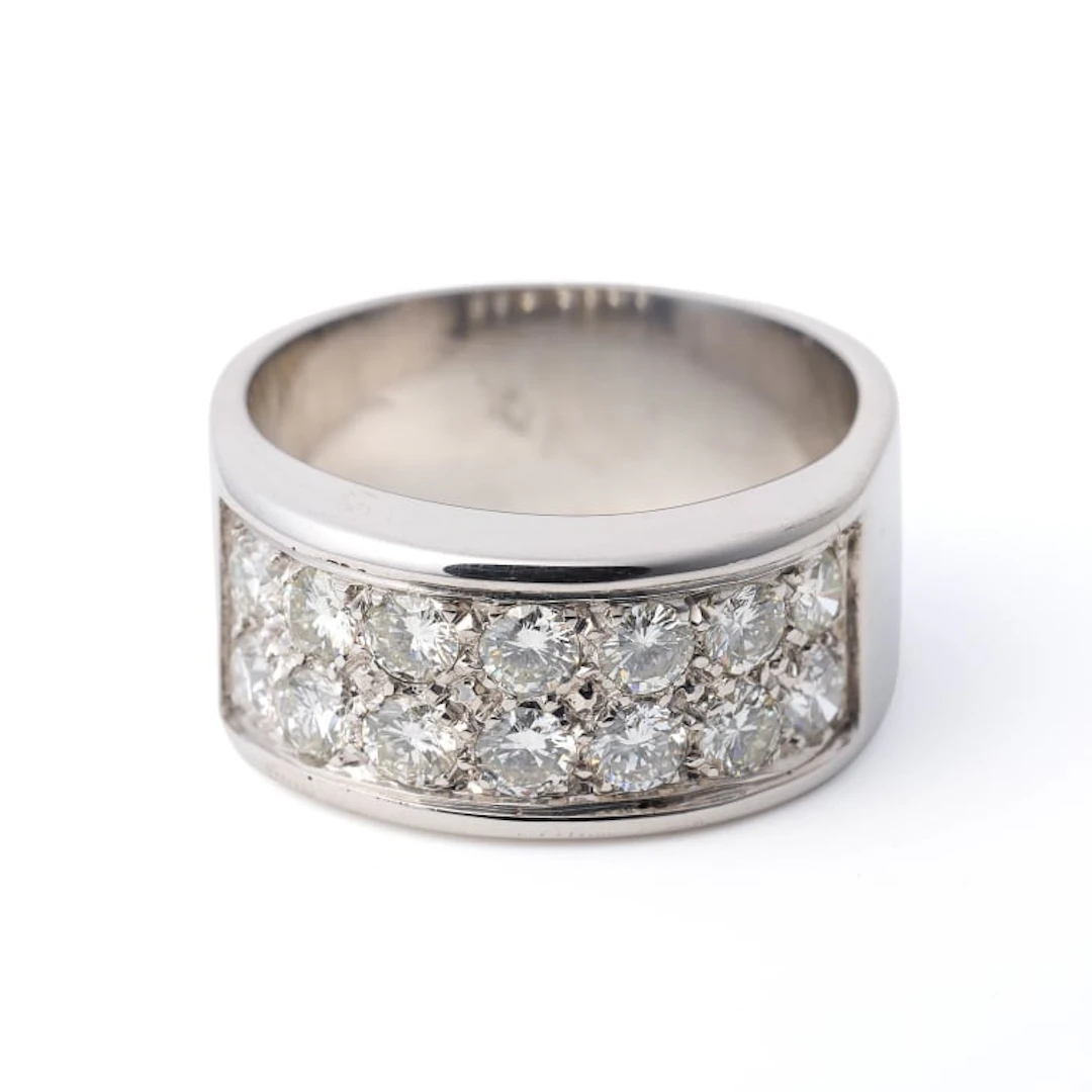Thick diamond band