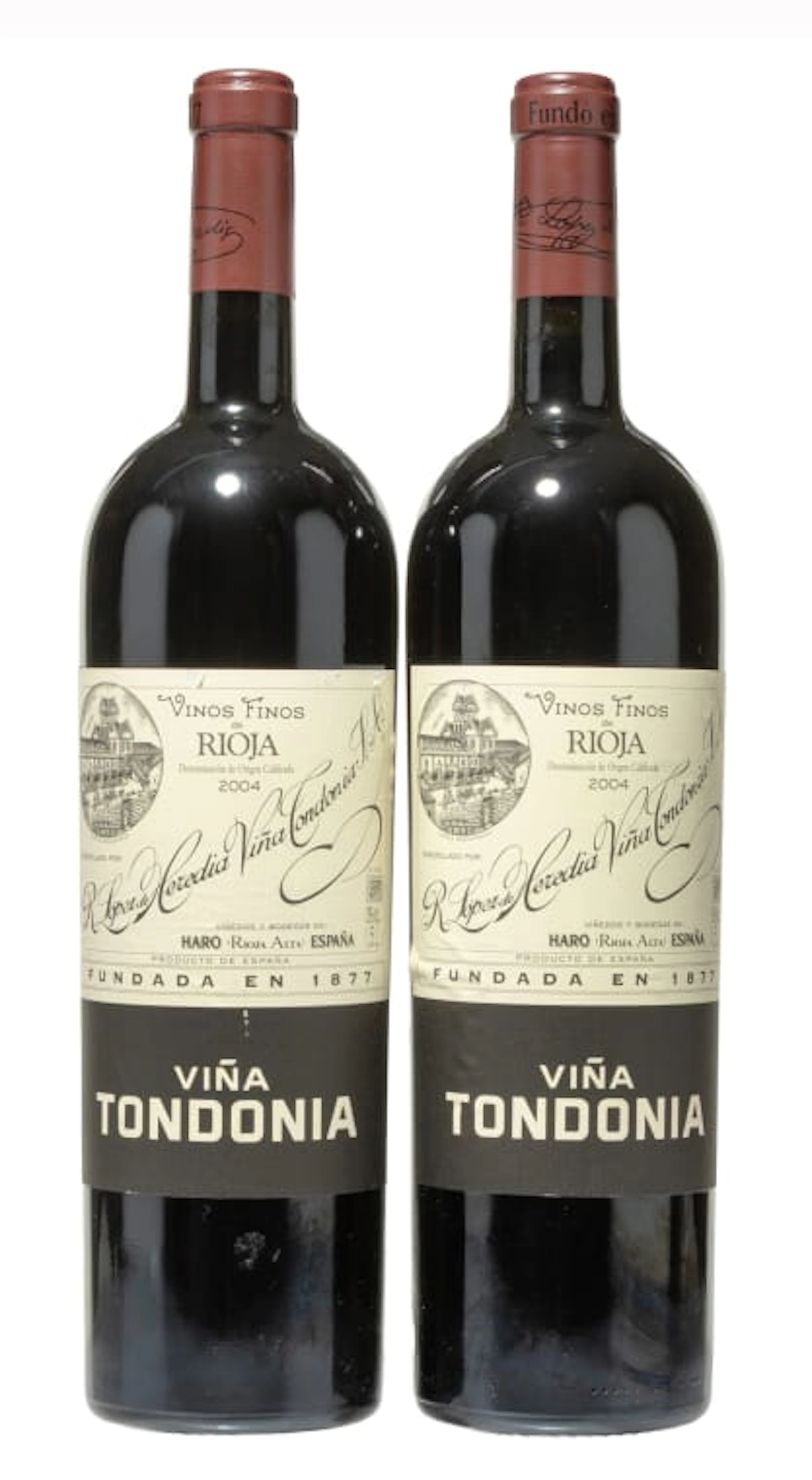 Lopez de Heredia; Viña Tondonia Reserva; 2004; 2 (1 x 2); 1500ml