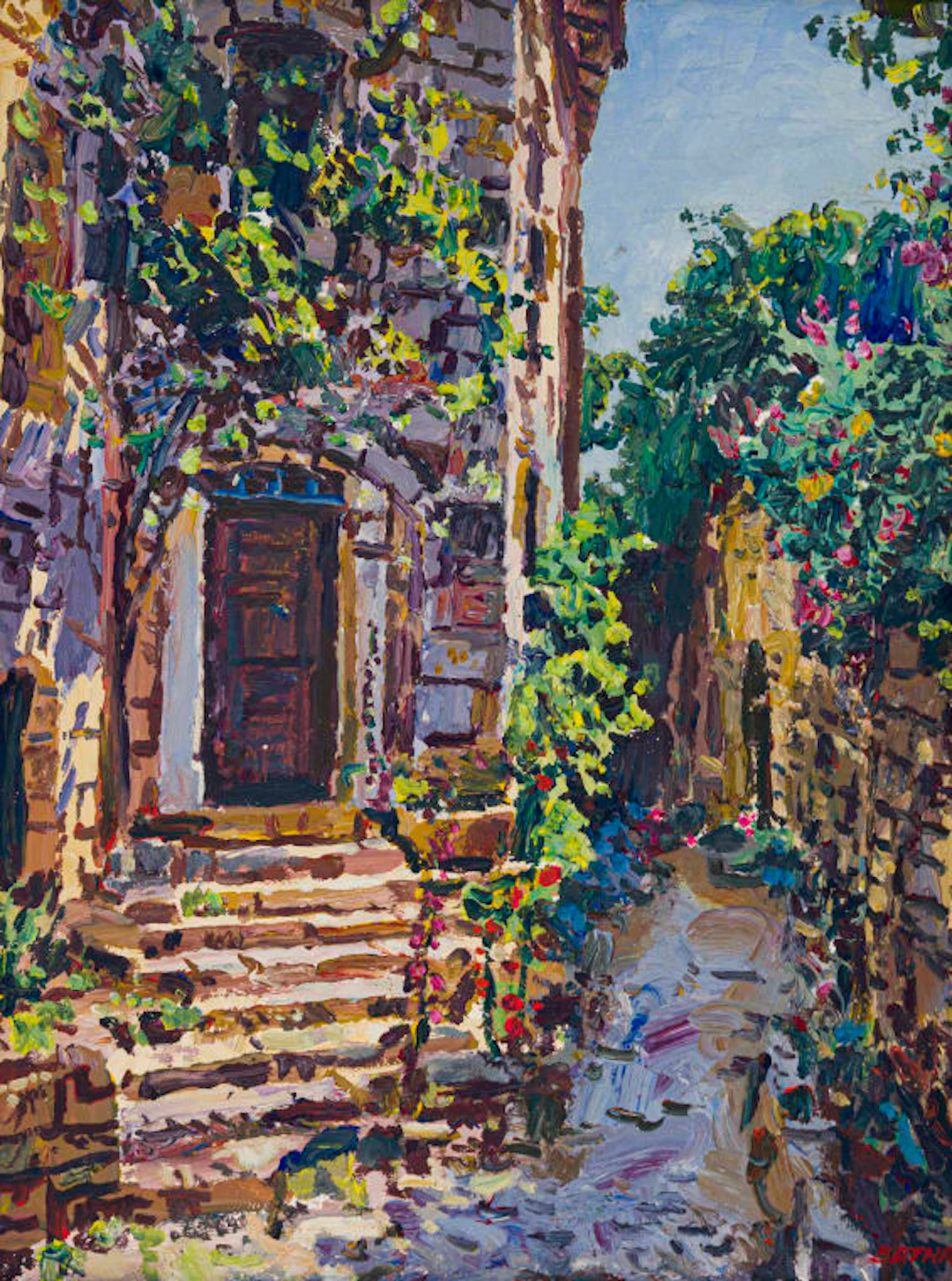 Gerhard Batha; Garden Alleyway