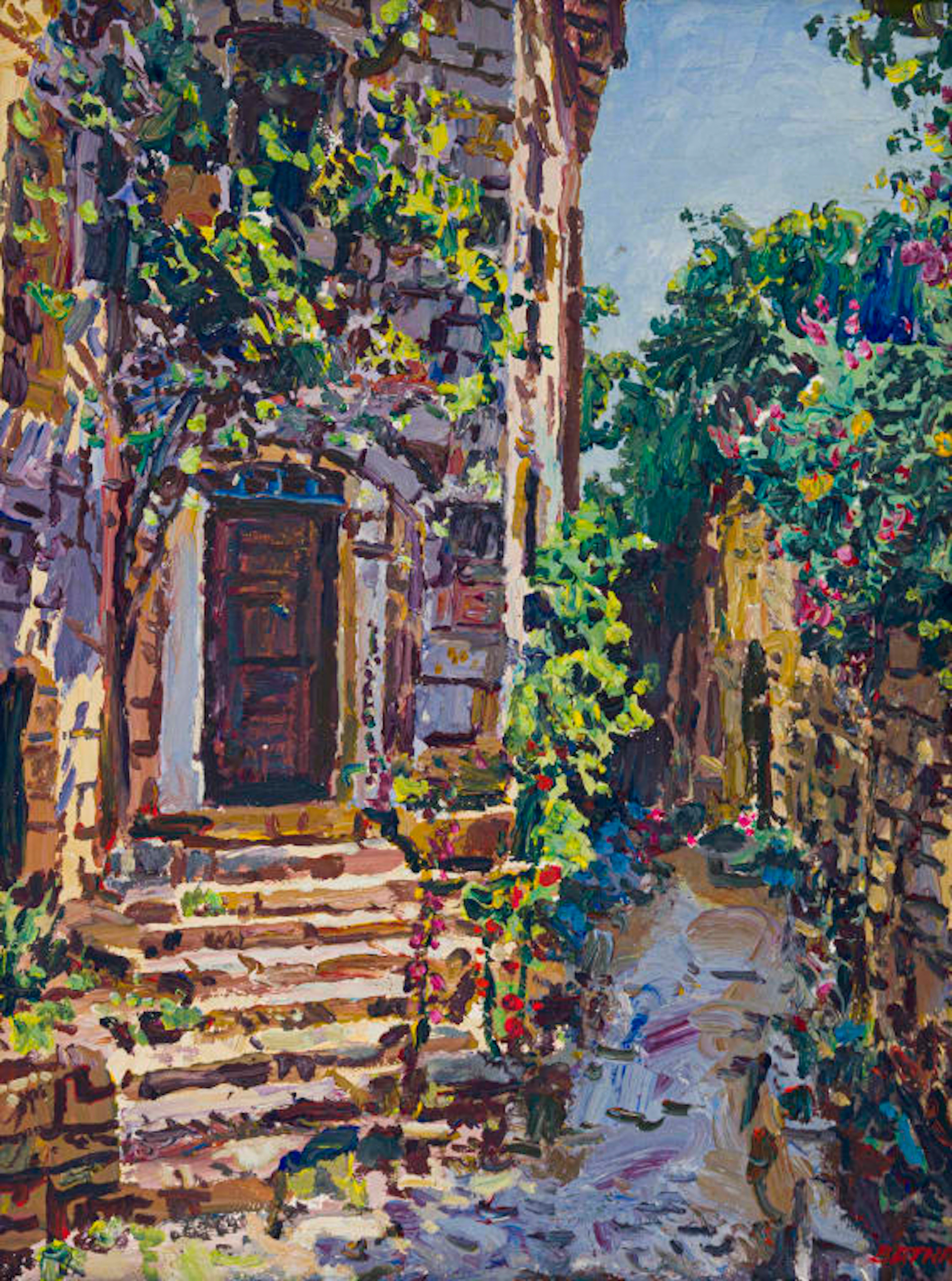 Gerhard Batha; Garden Alleyway