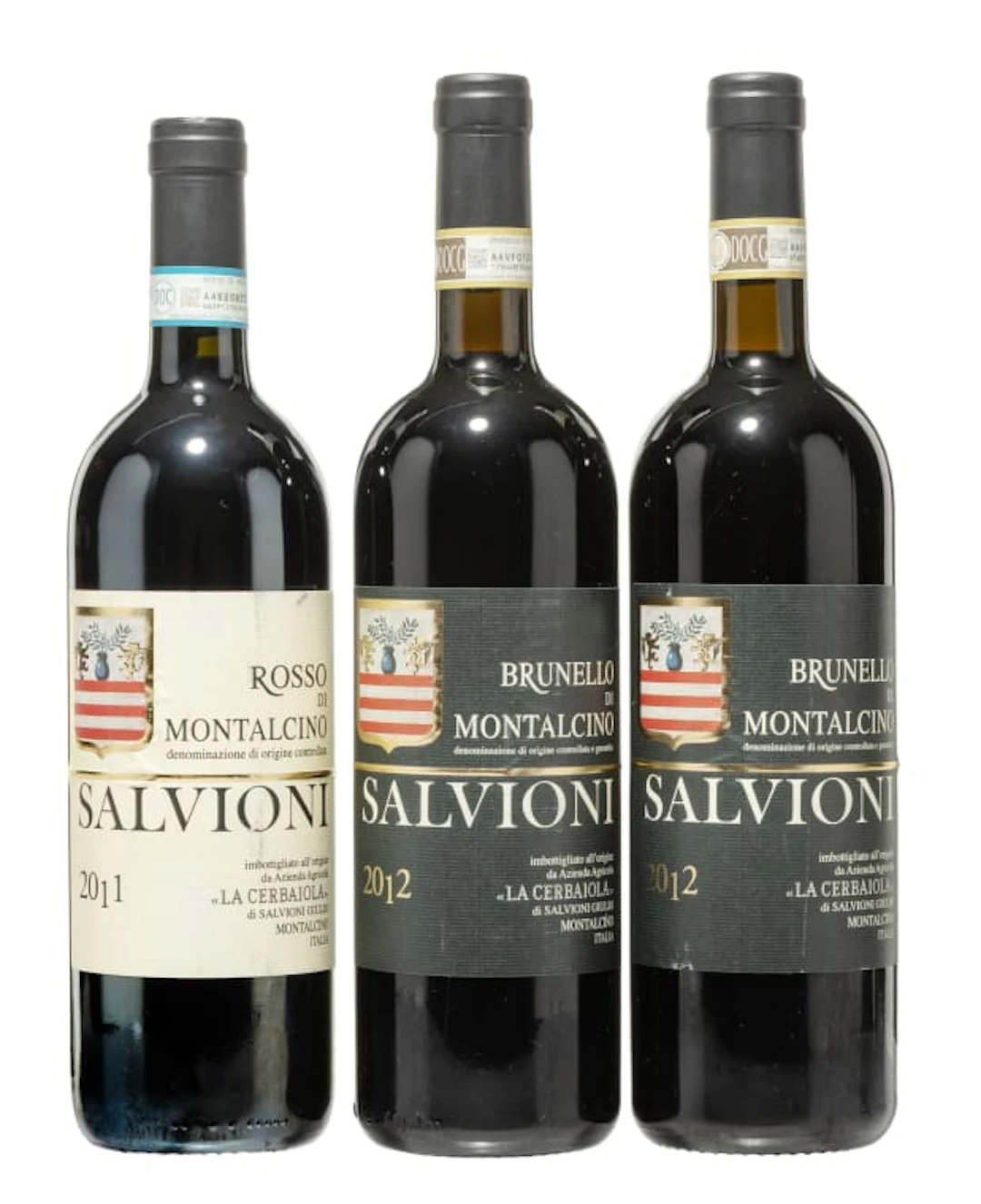 Salvioni; Brunello & Rosso di Montalcino La Cerbaiola; 2012, 2011;