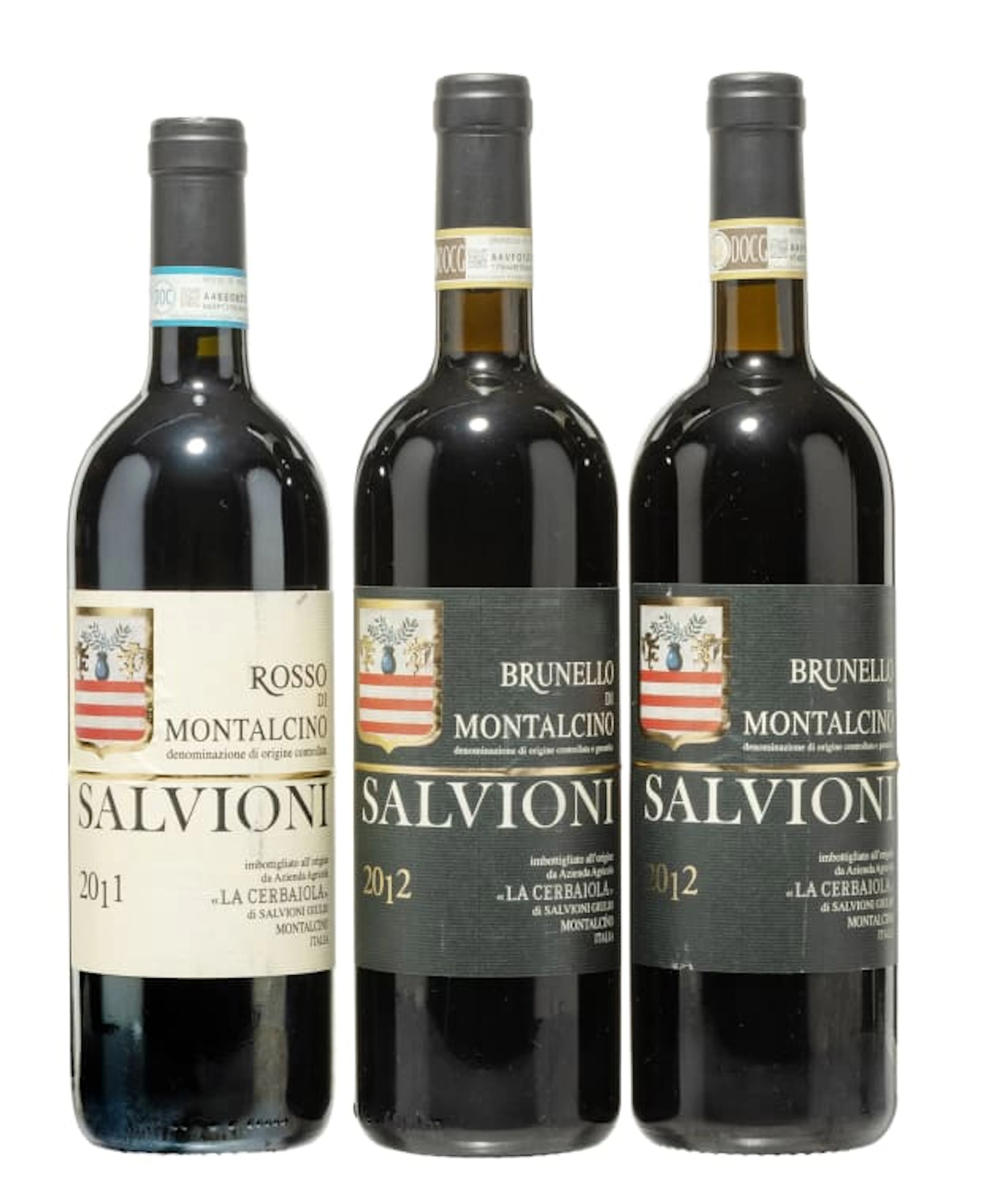 Salvioni; Brunello & Rosso di Montalcino La Cerbaiola; 2012, 2011;