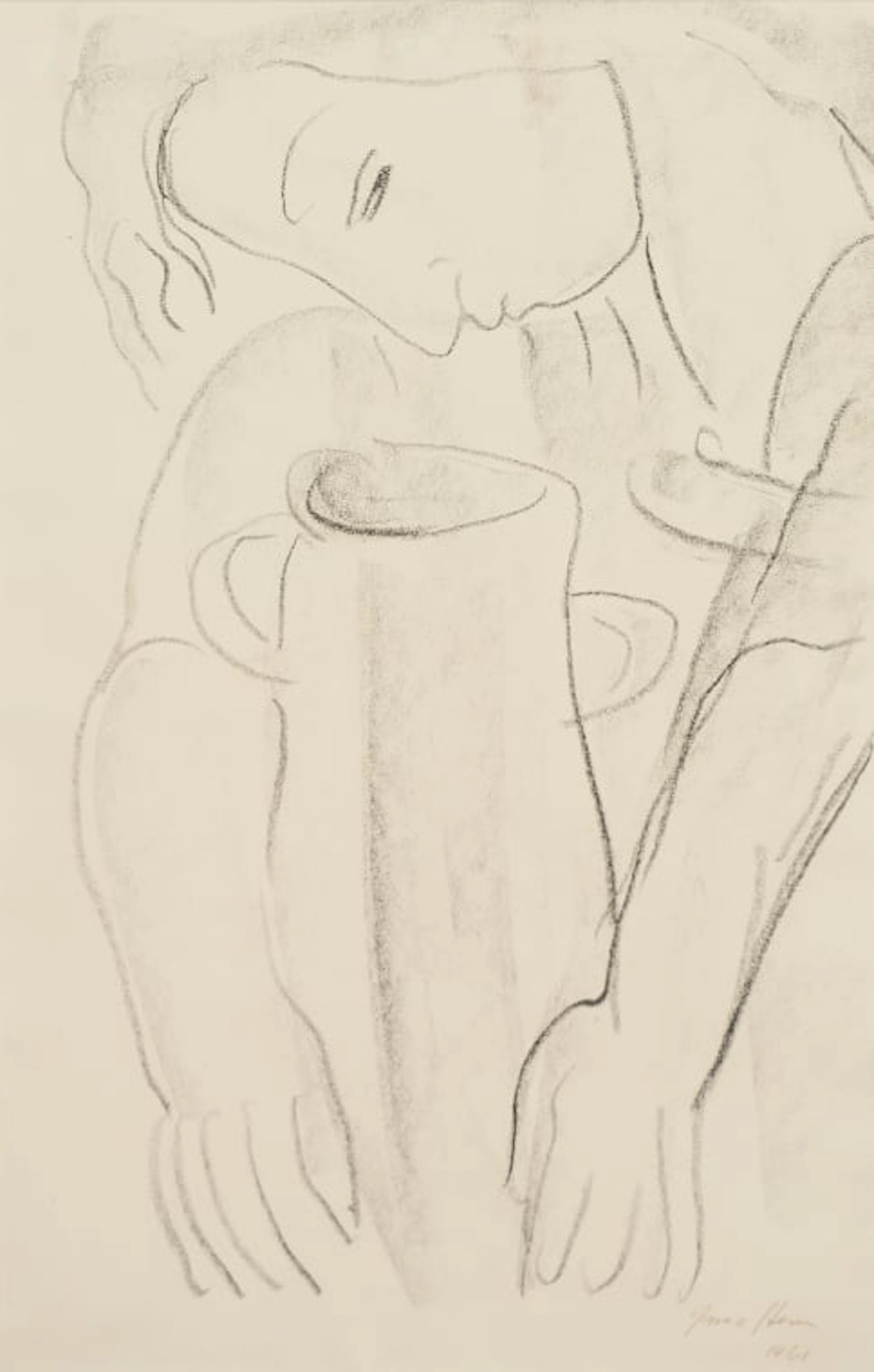 Irma Stern; Woman with Urn