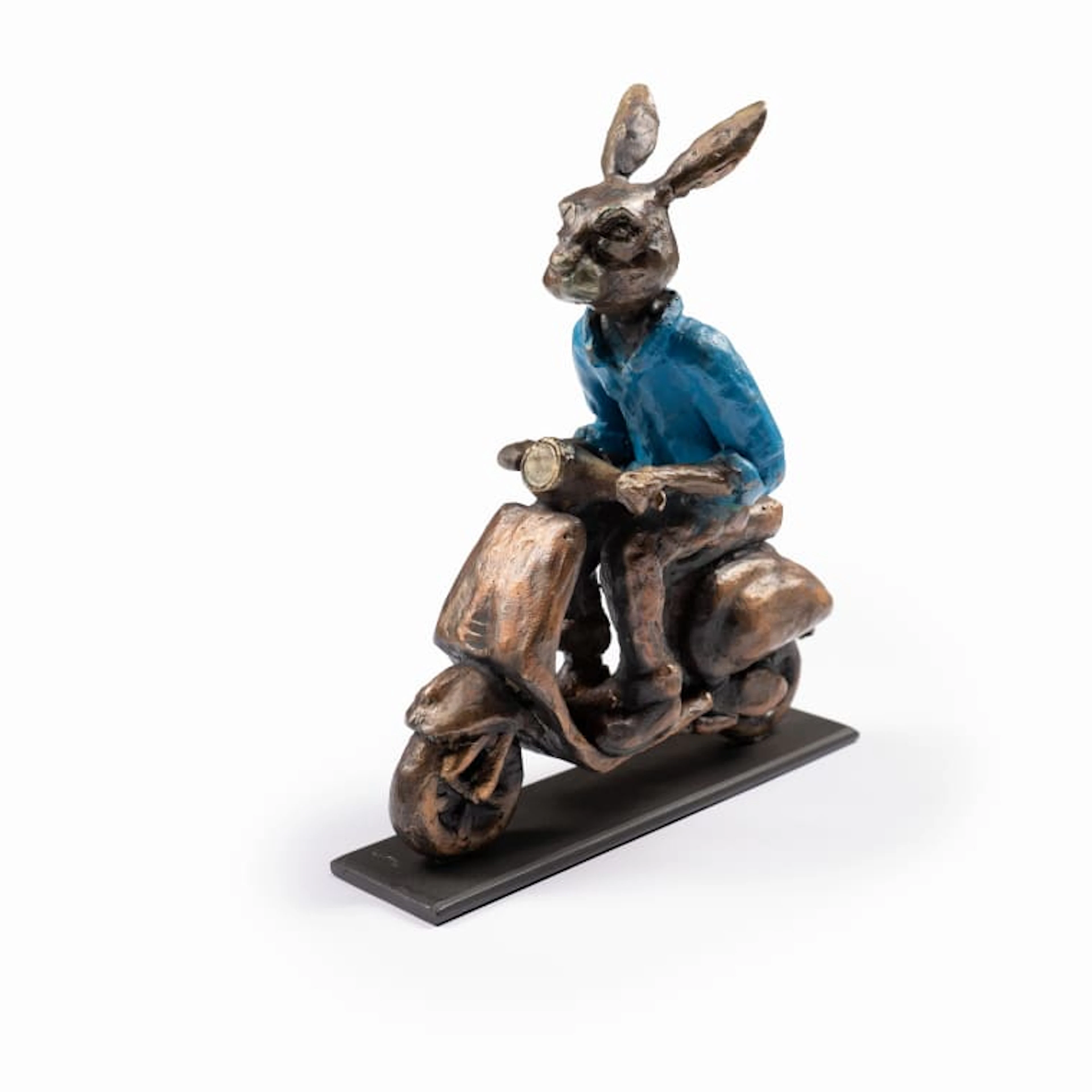 Carol Cauldwell; Rabbit on a Vespa