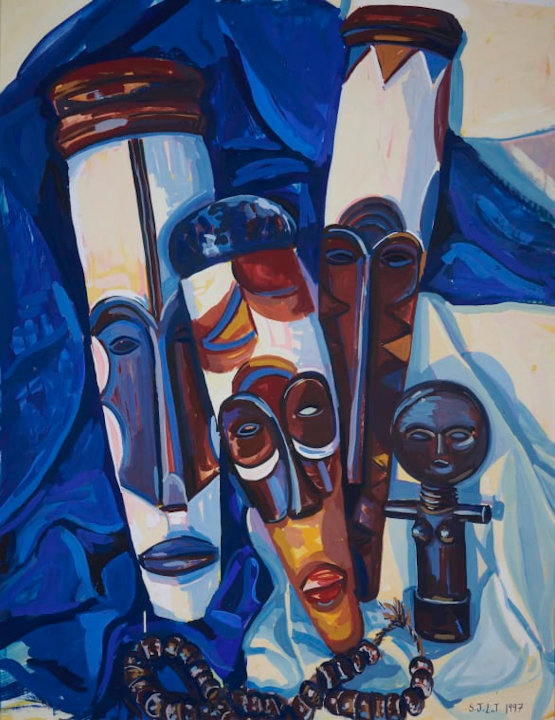 Sarah Jane Lockwood-Taylor; African Masks