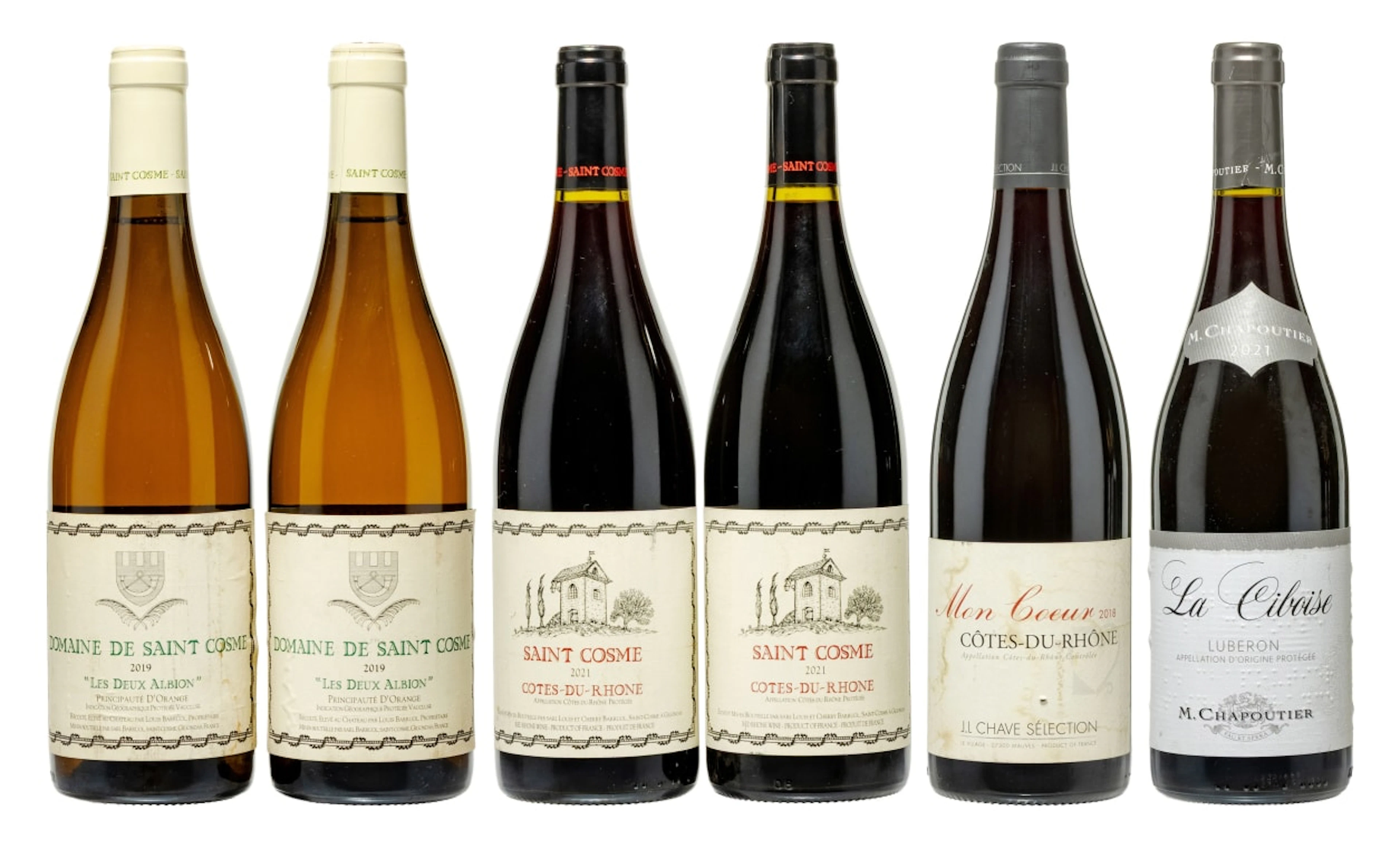 Rhône Collection; Saint Cosme, Jean-Louis Chave, M. Chapoutier; 2018