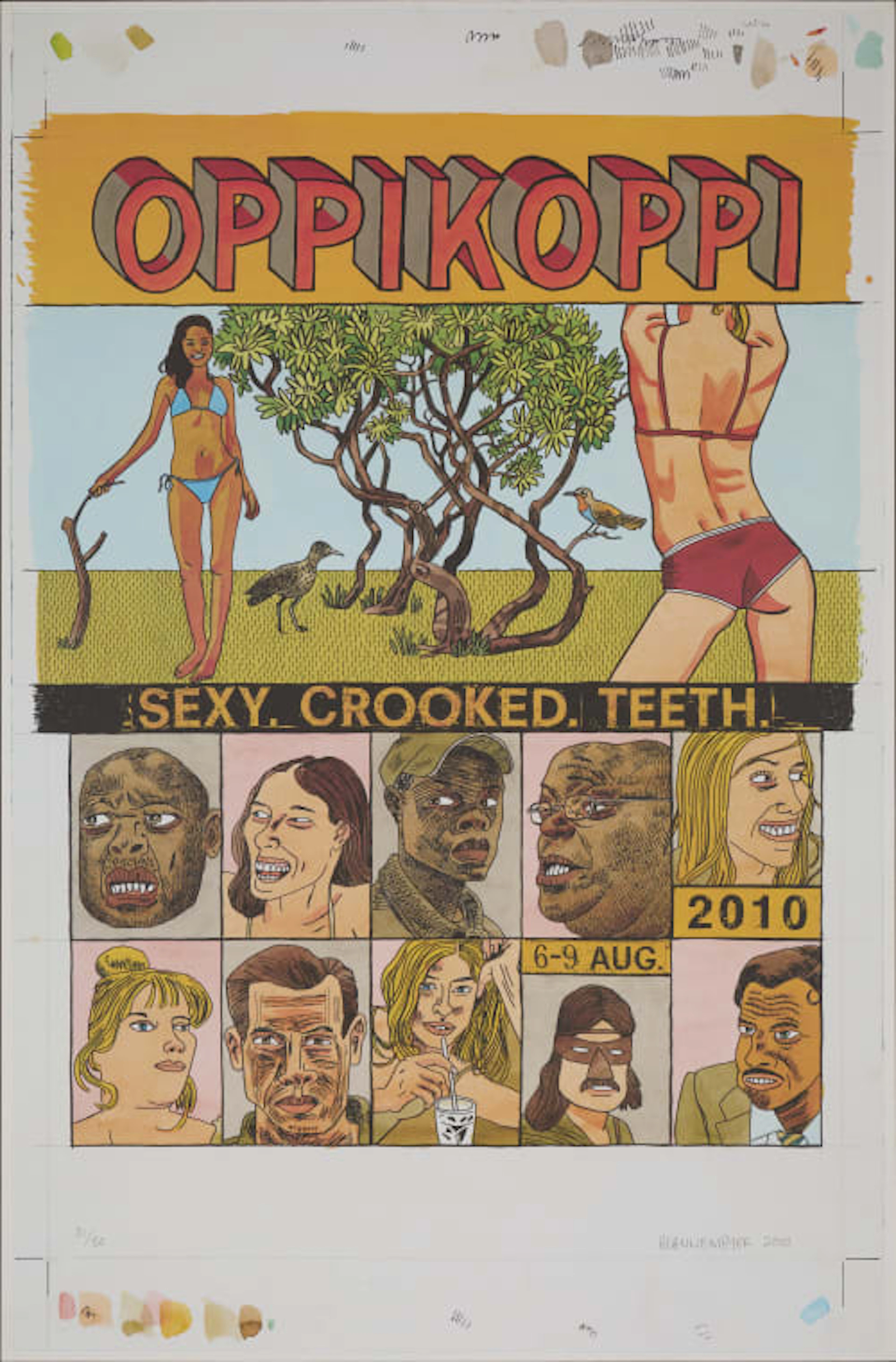 Anton Kannemeyer; Oppikoppi: Sexy. Crooked. Teeth.