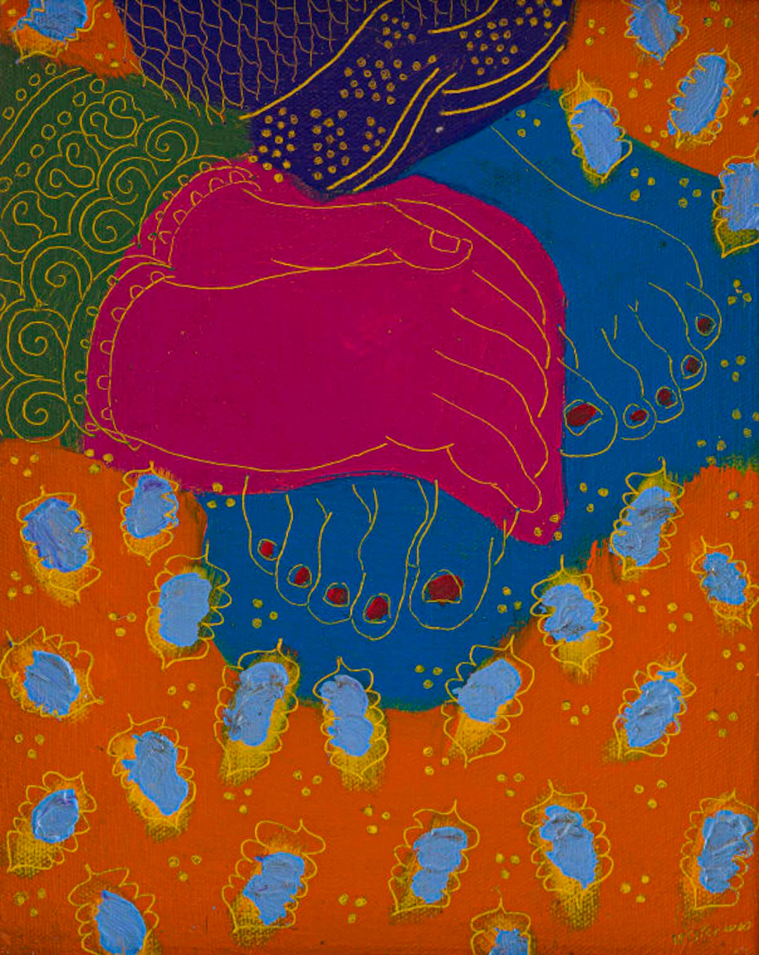 Andrew Verster; Composition with Hands and Feet