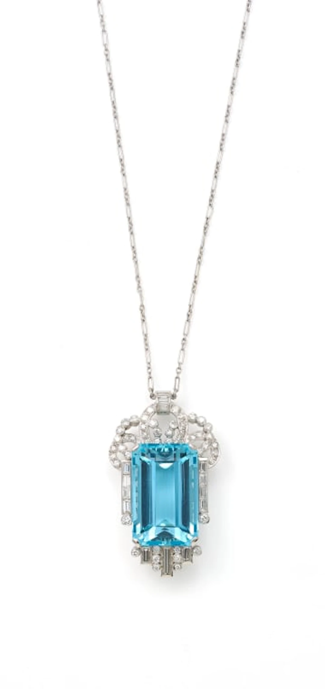 Aquamarine pendant