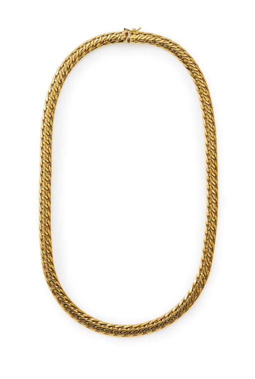 Gold necklace