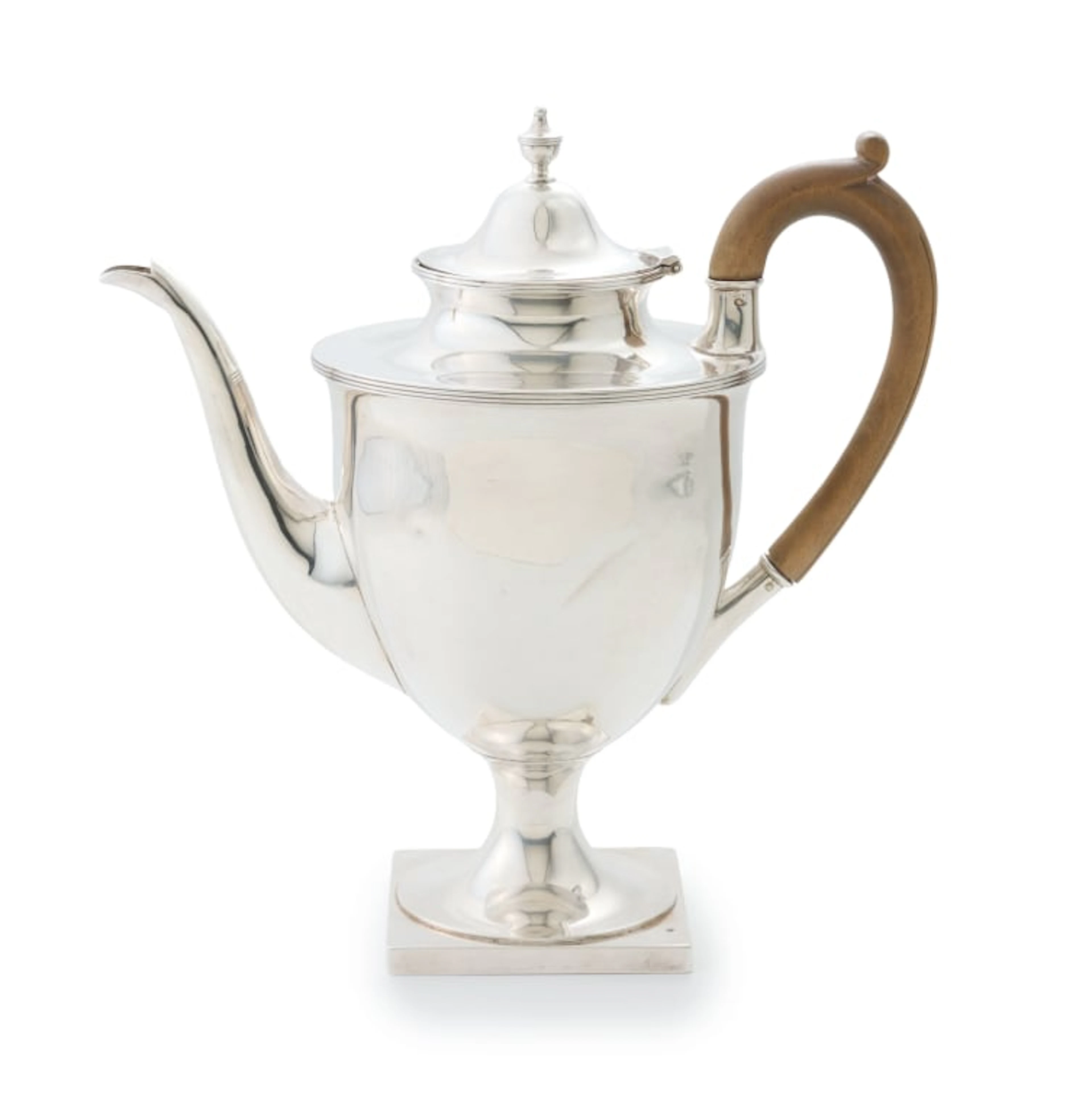 An Edward VII silver coffee pot, James Dixon & Sons Ltd, 1902