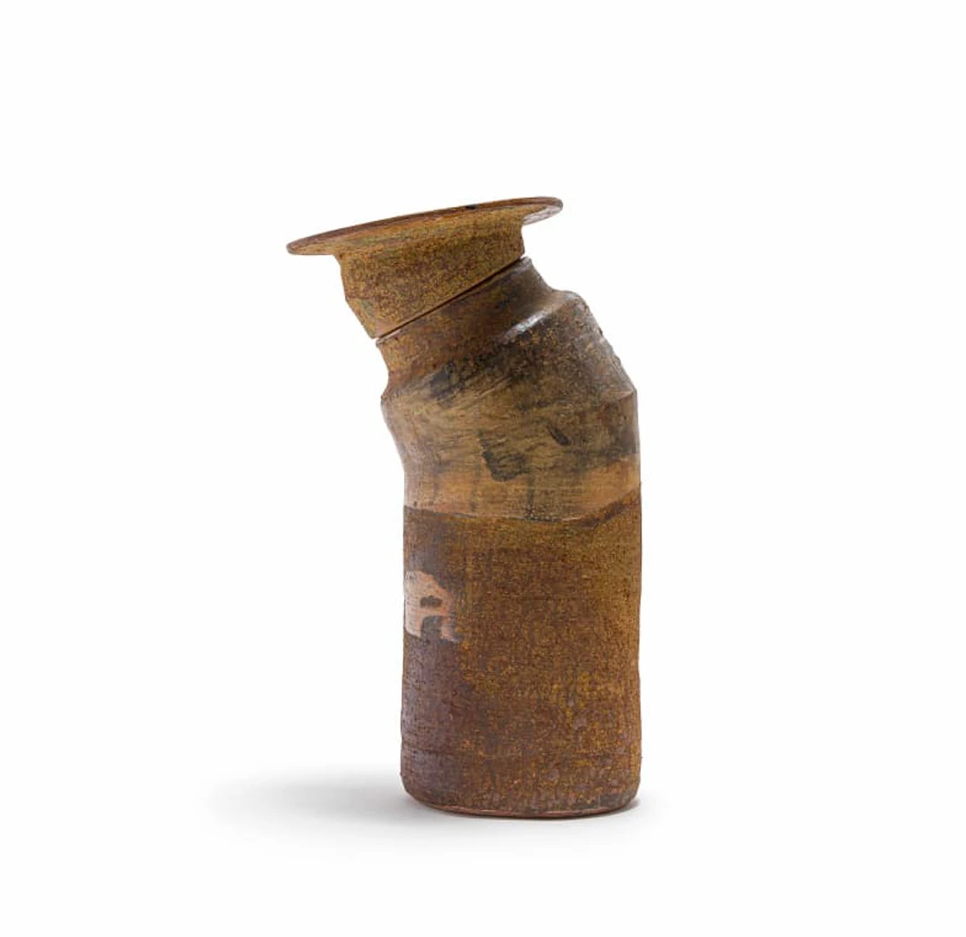 Charles Gotthard; Pair of flat lid vessels III, two