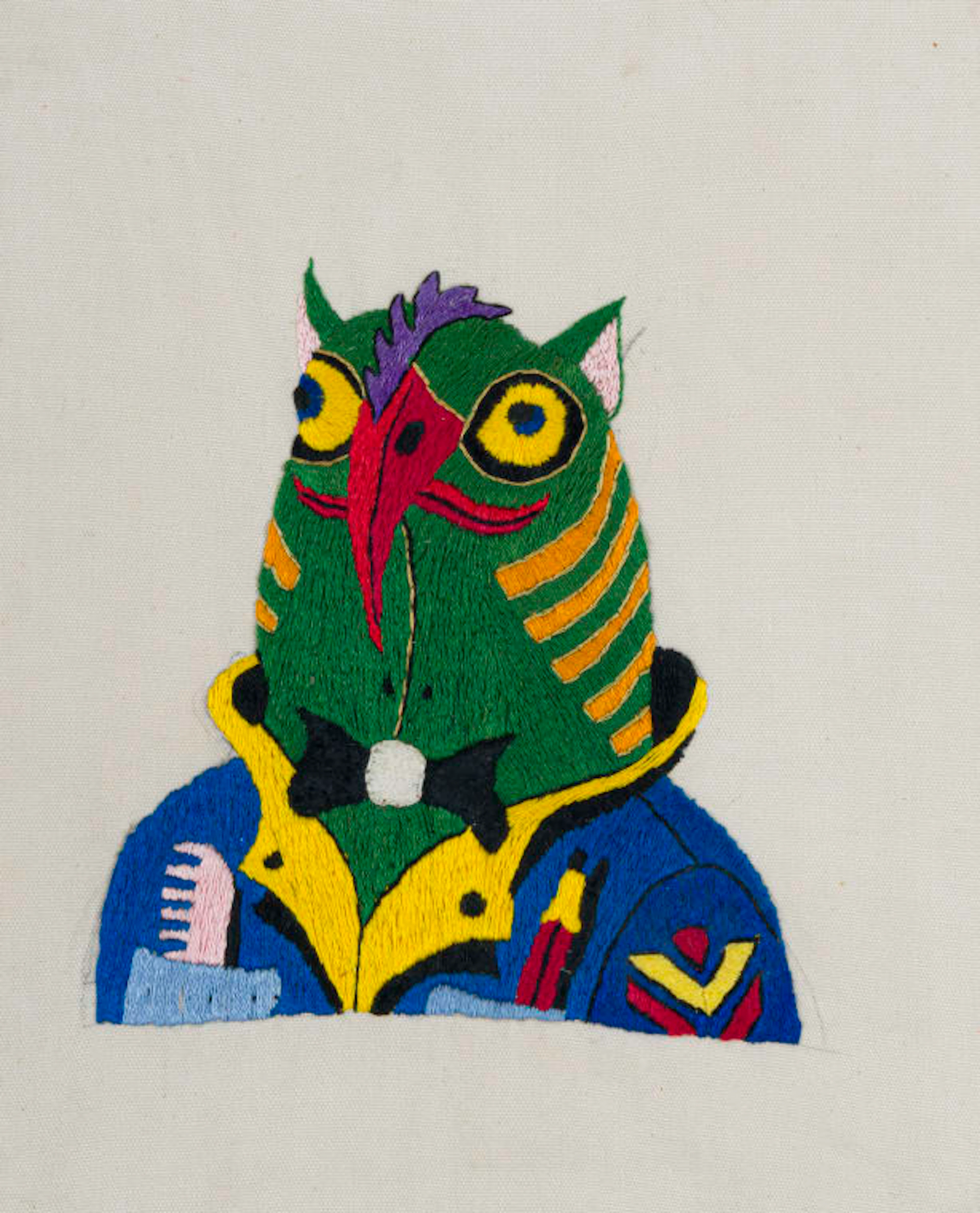 Norman Catherine and Janet Walker-Catherine; Fook Bird with Bow Tie