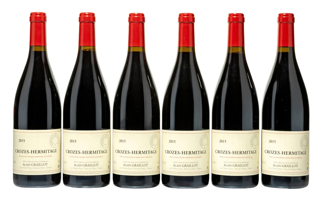 Alain Graillot; Crozes-Hermitage; 2015; 6 (1 x 6); 750ml