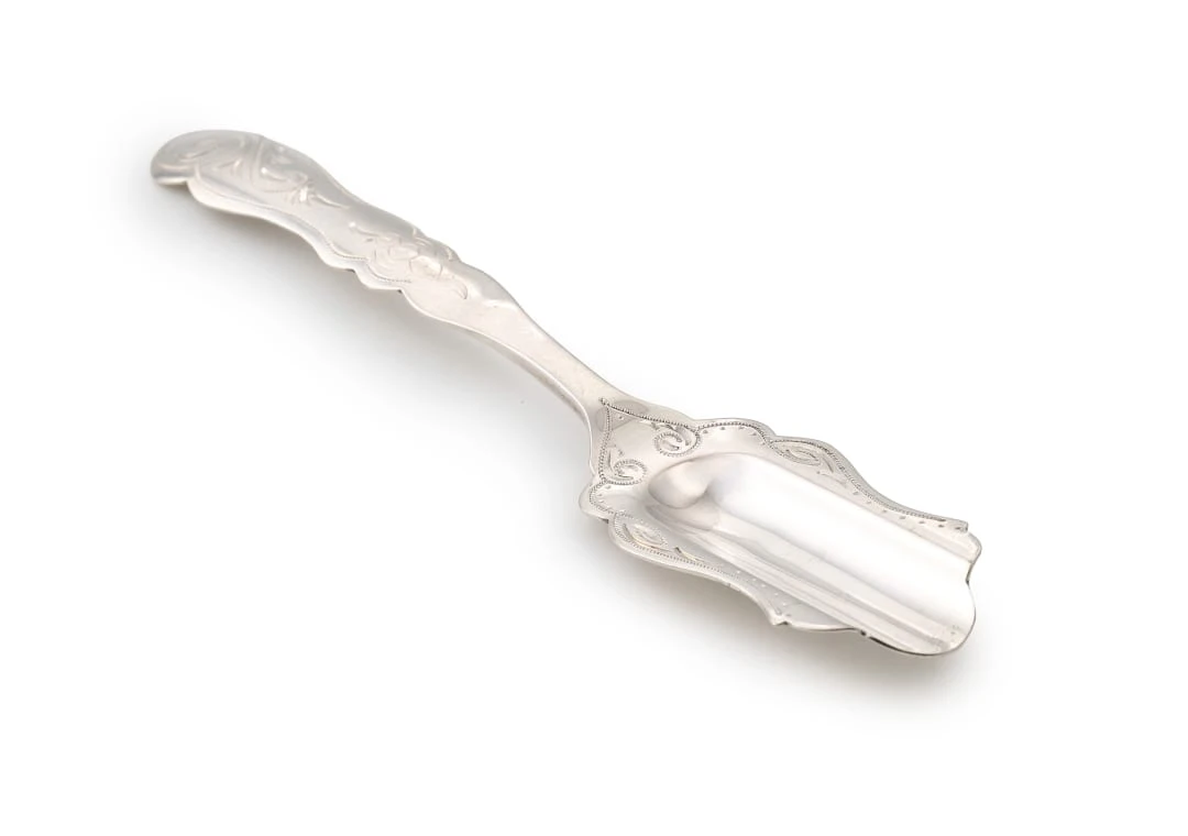A Dutch silver sugar spoon, .833 standard,1993