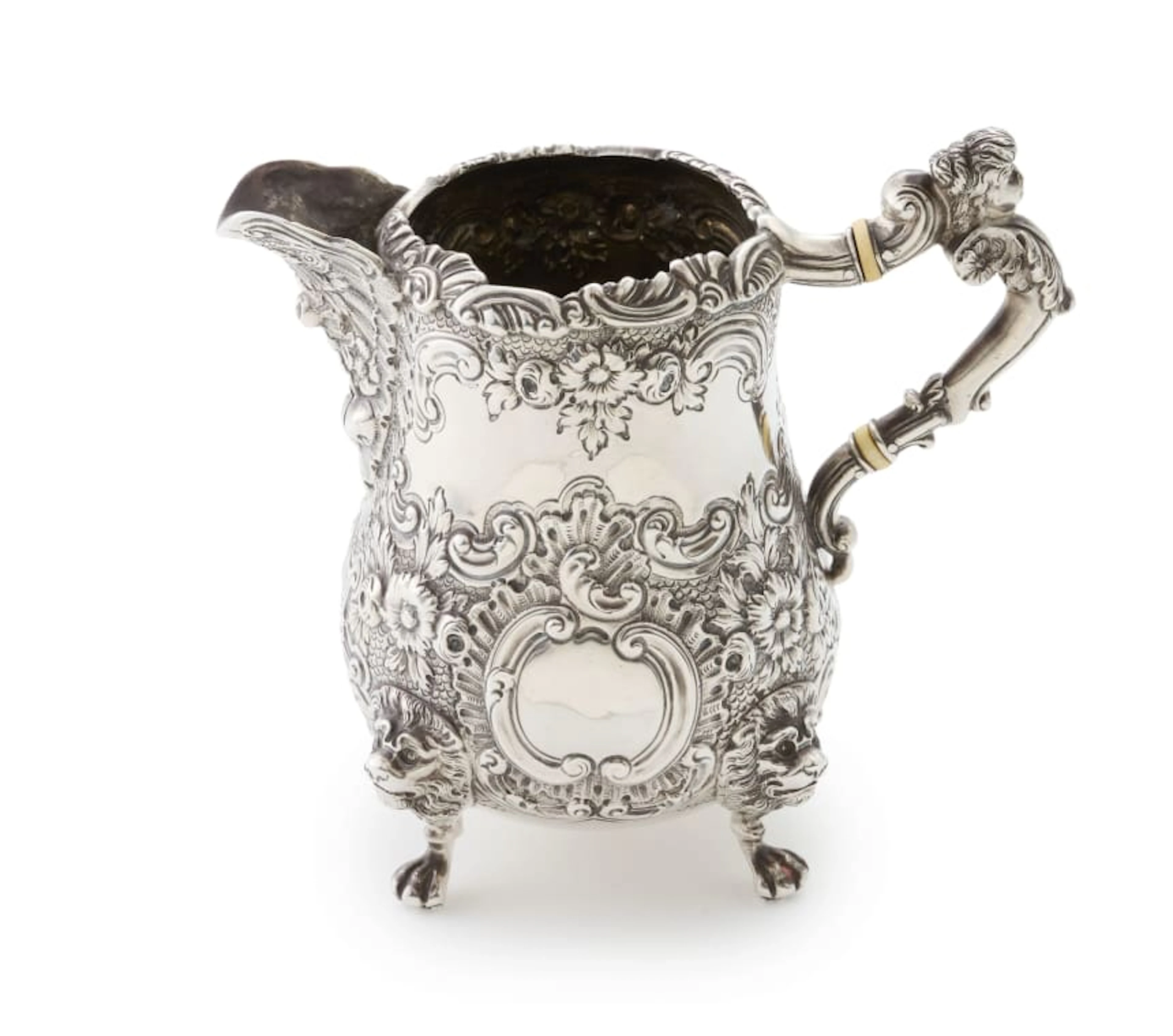 An Edward VII silver jug, Charles Stuart Harris, London, 1902