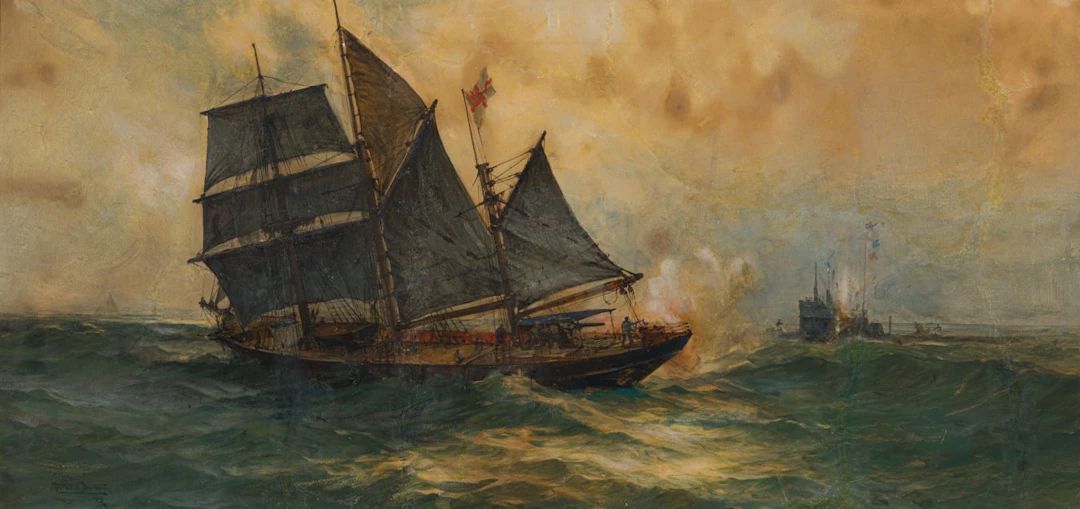 Montague Dawson; Under Sail