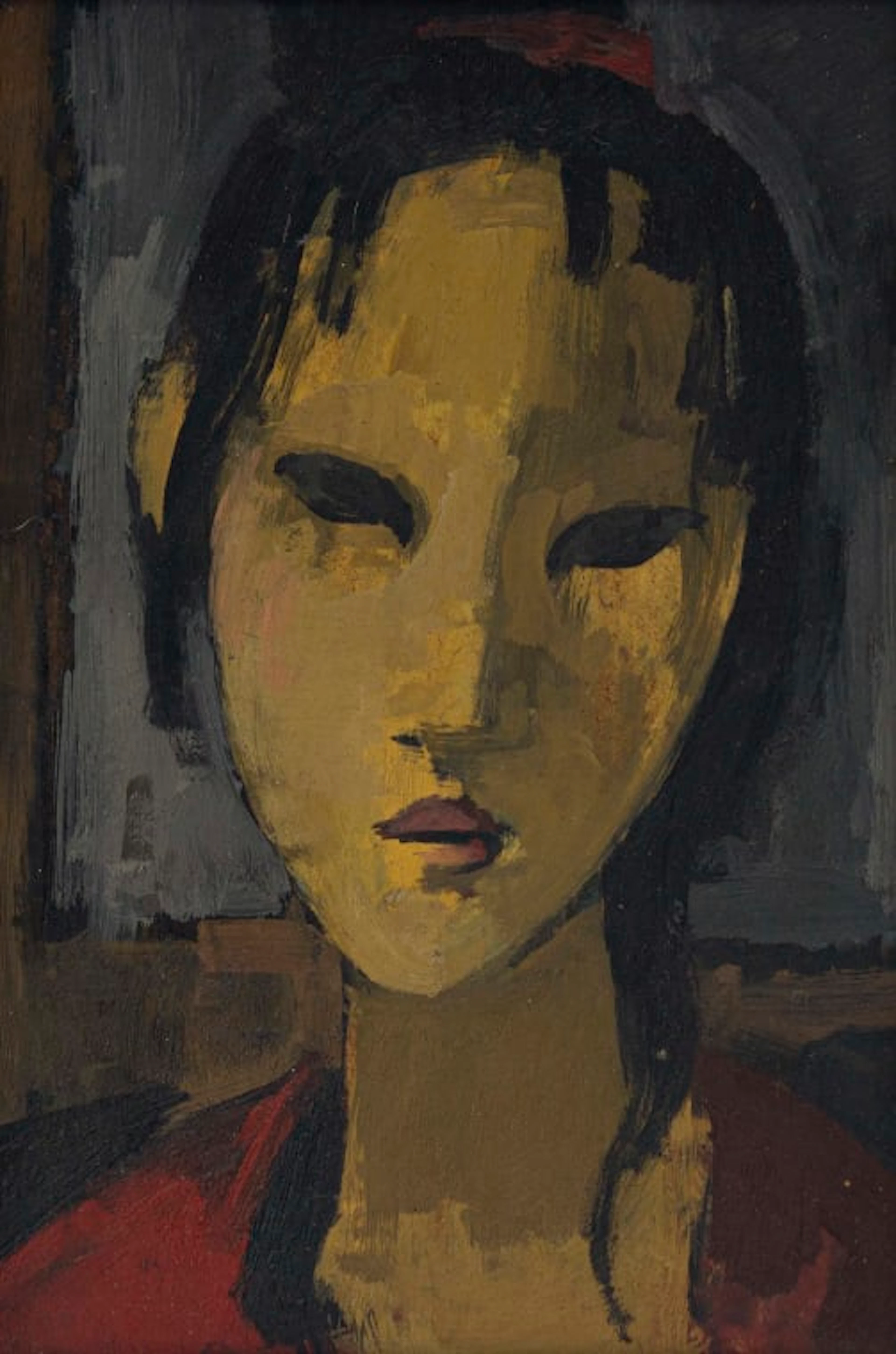 Russell Harvey; Portrait of Girl