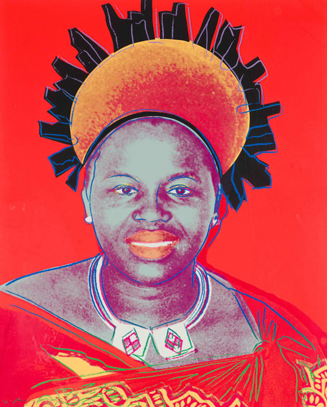 Andy Warhol; Queen Ntombi Twala of Swaziland, Reigning Queens series