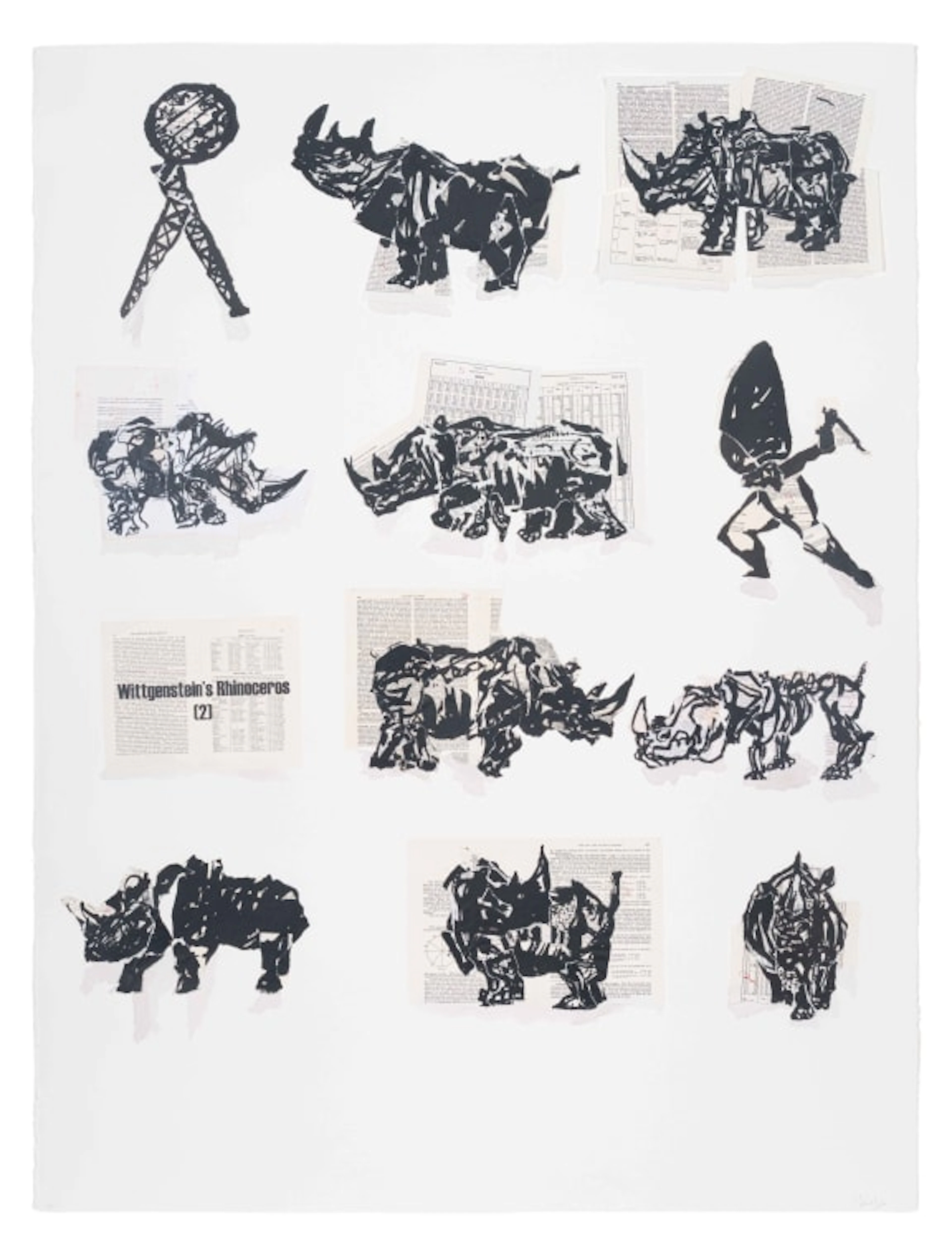 William Kentridge; Wittgenstein's Rhinoceros